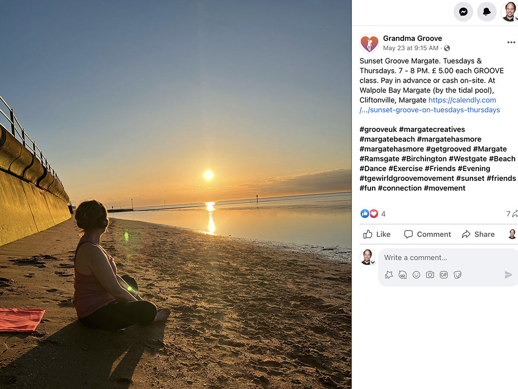 Post updates with #hashtags and @handles to reach and engage relevant audiences