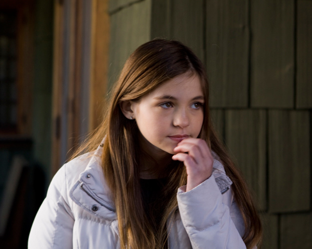 Megan Raich in "The Stone on the Shore" film.