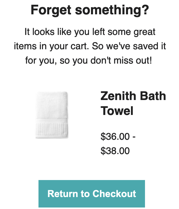 Create beautiful, personalized order notifications marketing automation that match your branding and recommend related products. Includes Abandoned Cart email to remind customers what they’ve left behind and encourage them to complete their purchase, as well as Order Confirmation, Shipping Confirmation, Order Invoice, Cancellation Confirmation, Refund Confirmation, and Product Review for feedback with a quick survey.