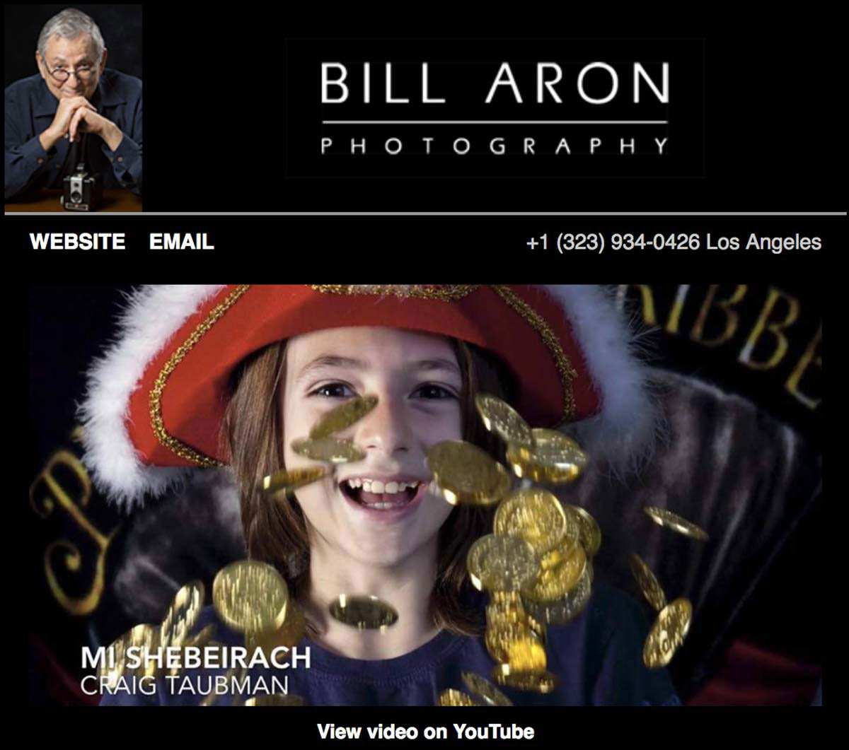 Photographer Bill Aron
