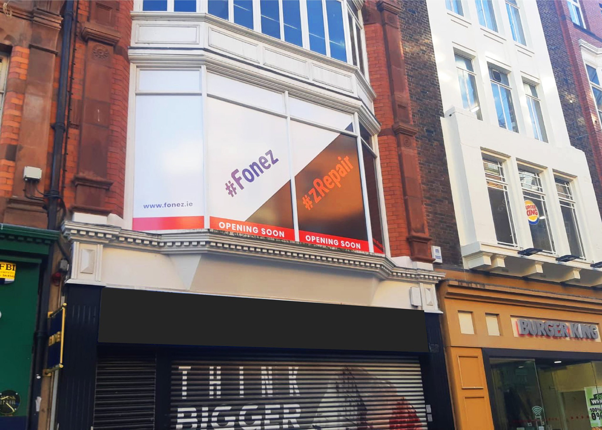 Farrah Munro Fonez Grafton Street Opening