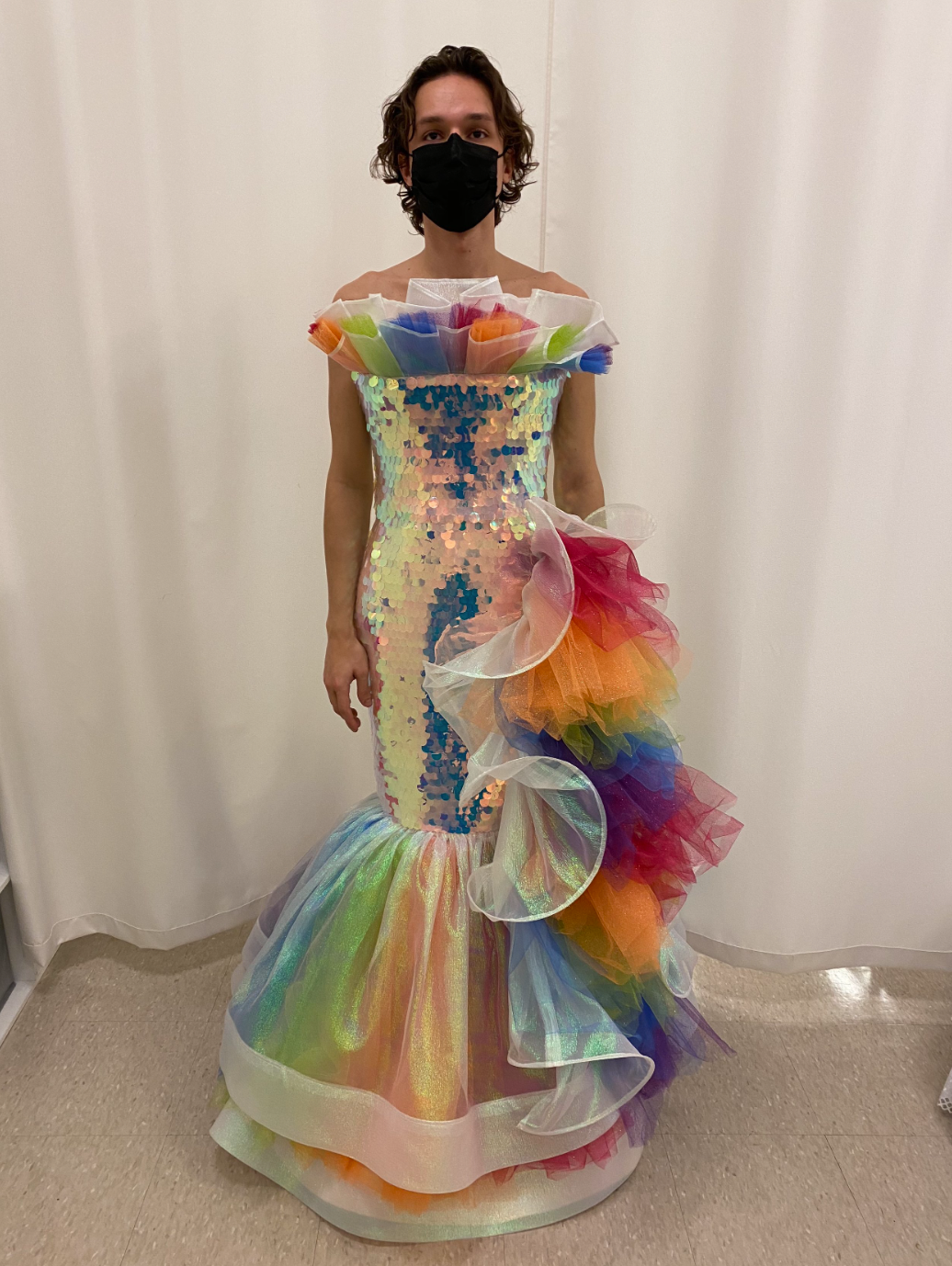 Final "Andromeda" Dress on Actor