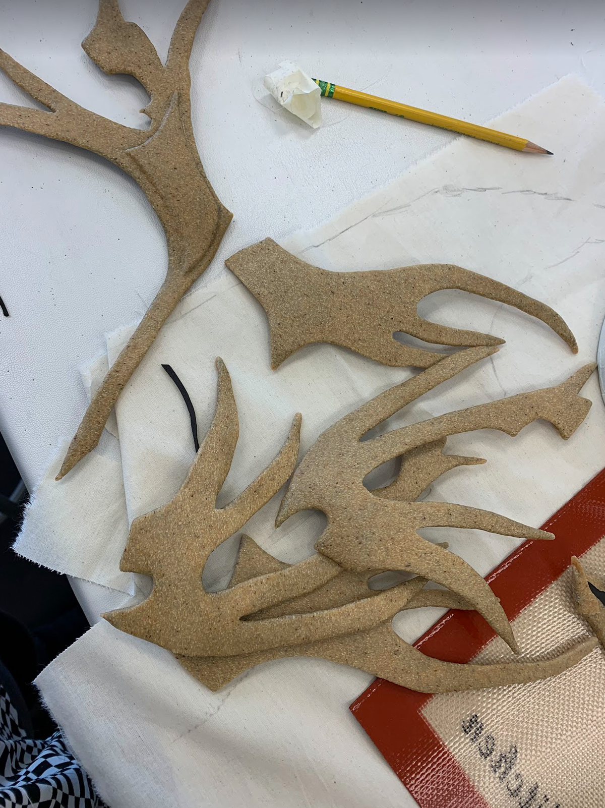 Molded Pieces with Foam Base