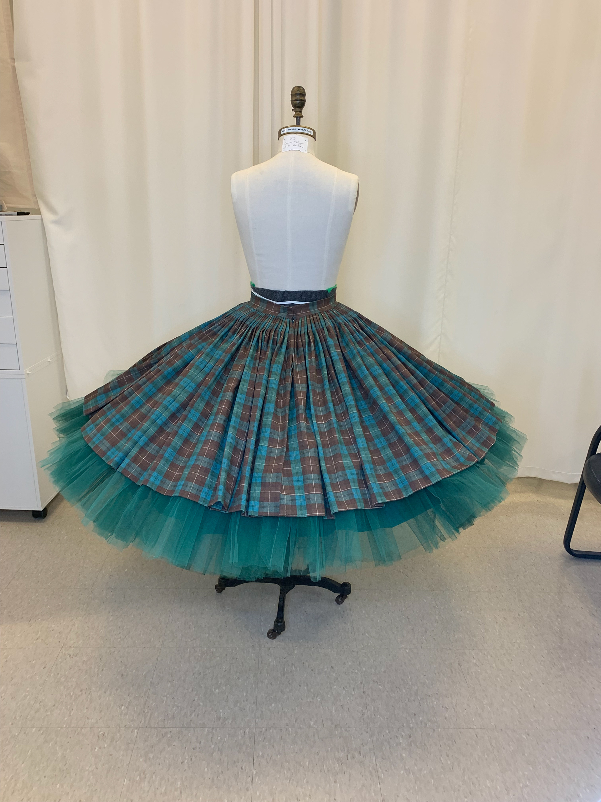 Final "Mrs. Who" Skirt - Back
