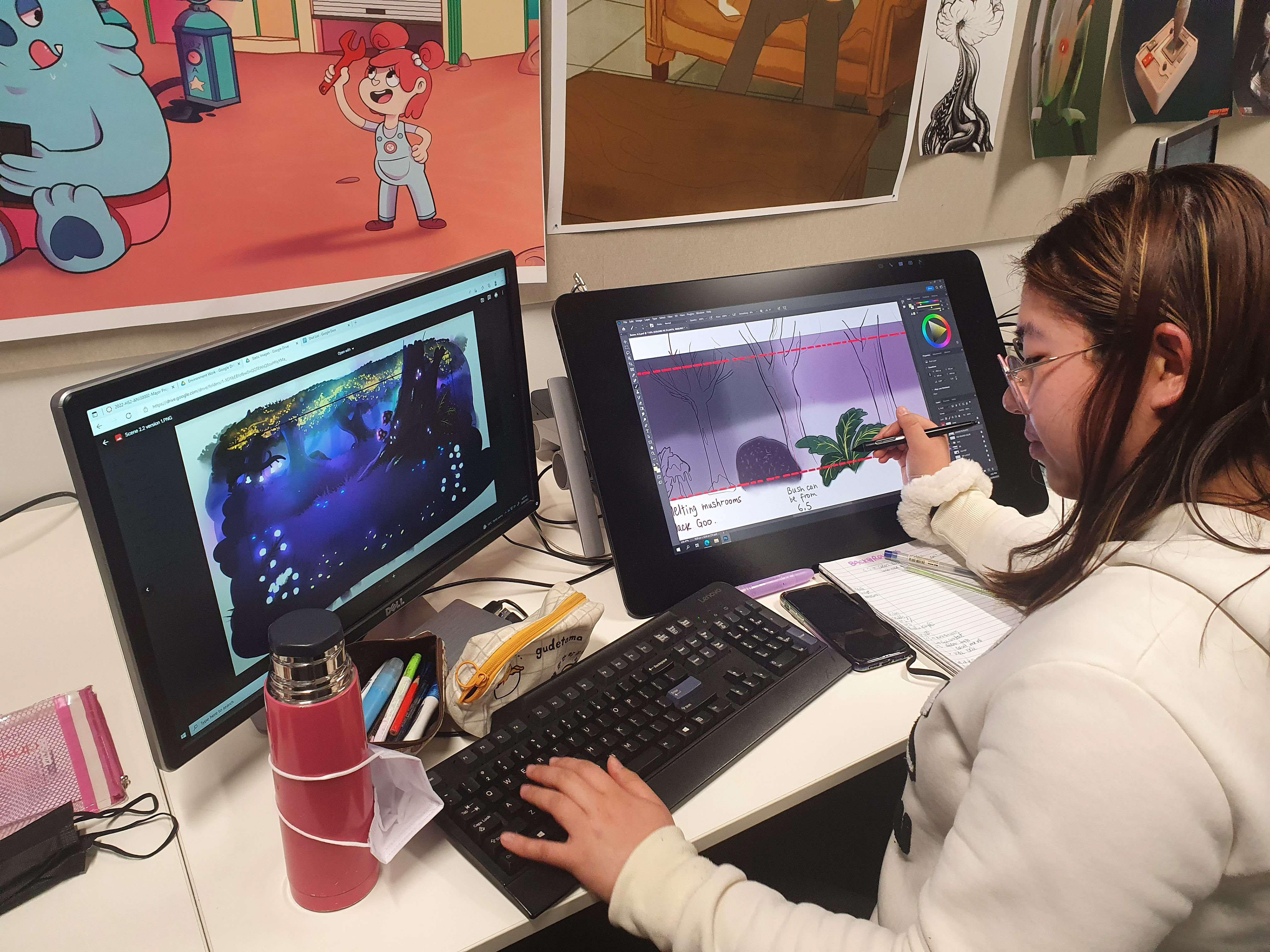 Sol working on BGs