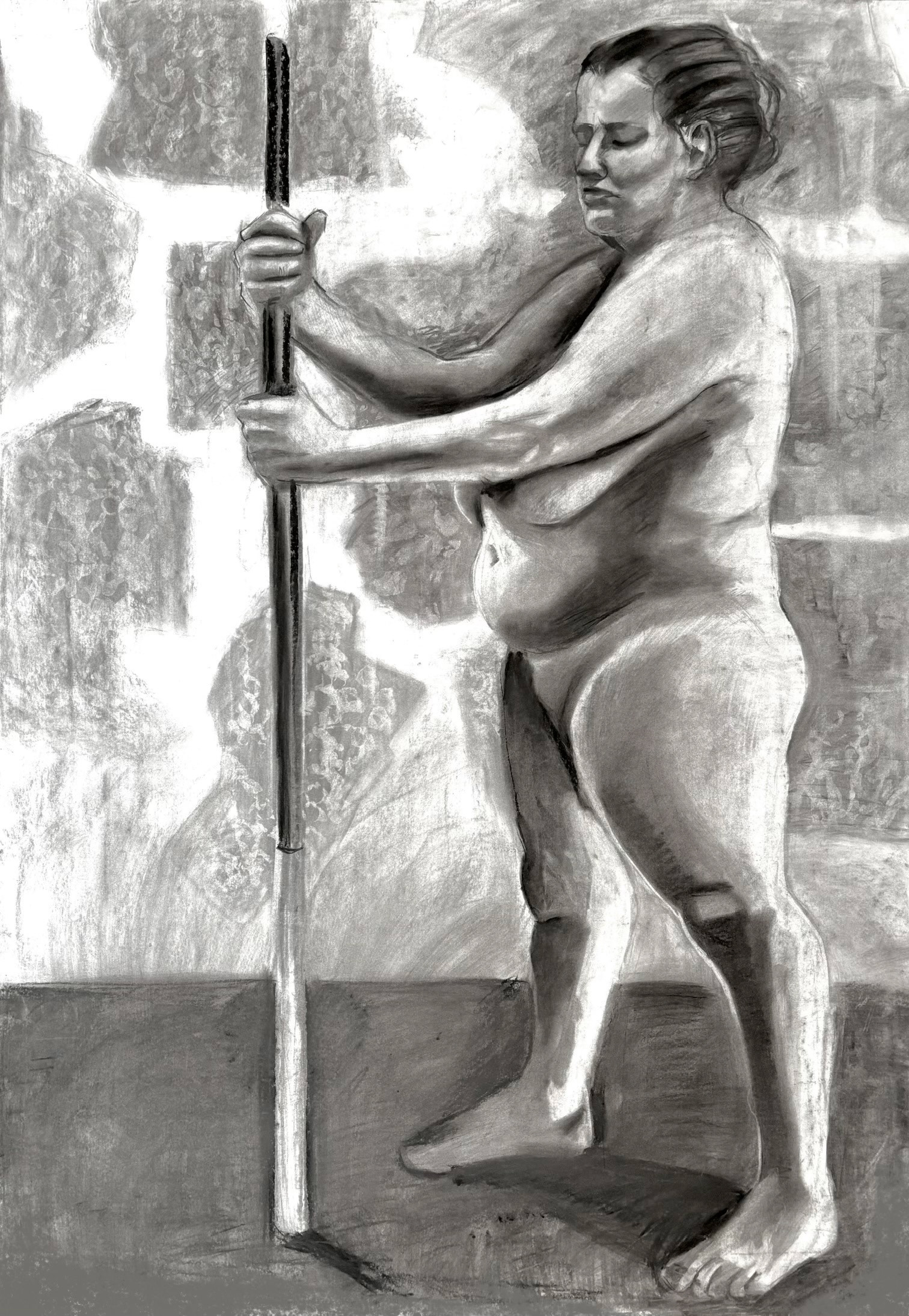 Materials: charcoal