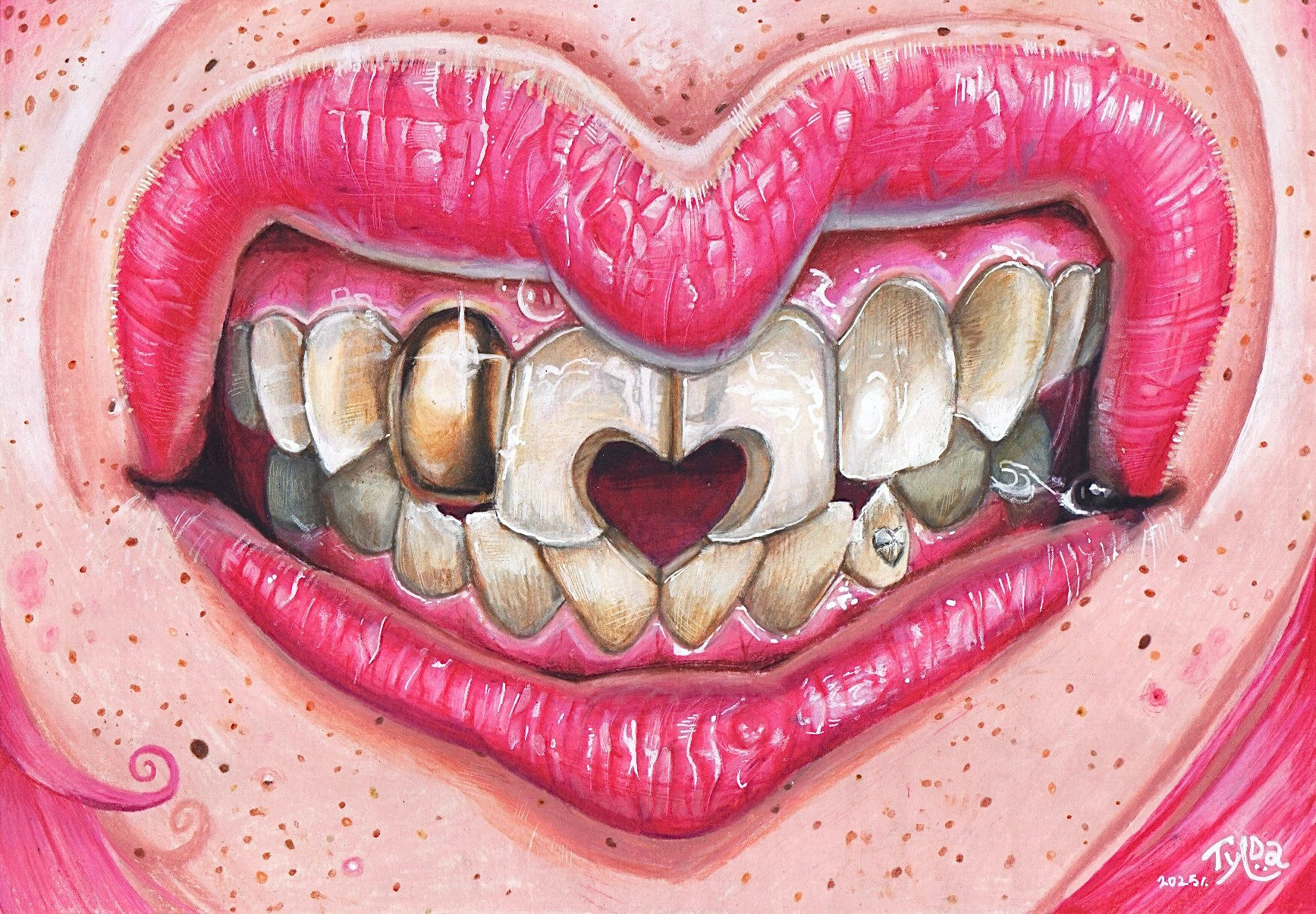 untitled, A4, colored pencils and markers, 2025