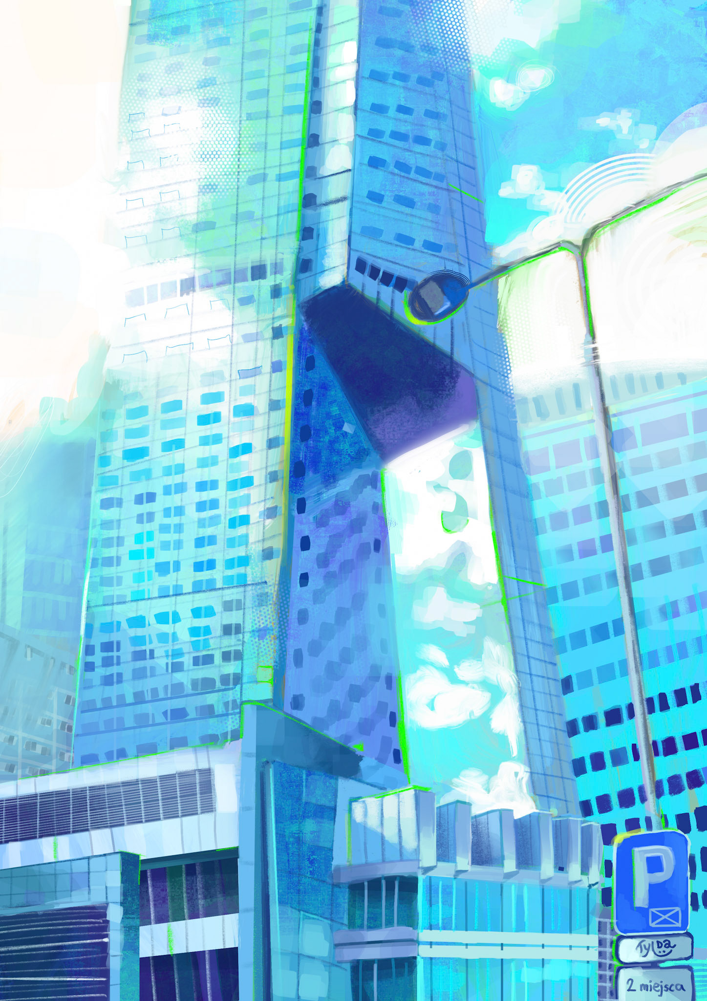 Warsaw no. 1, A4, digital, 2025