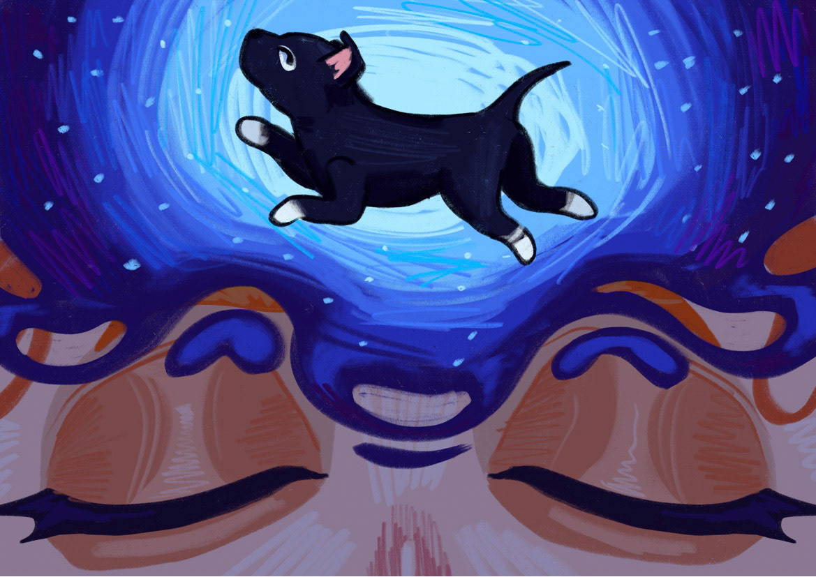 series of children's book illustrations for art contest 