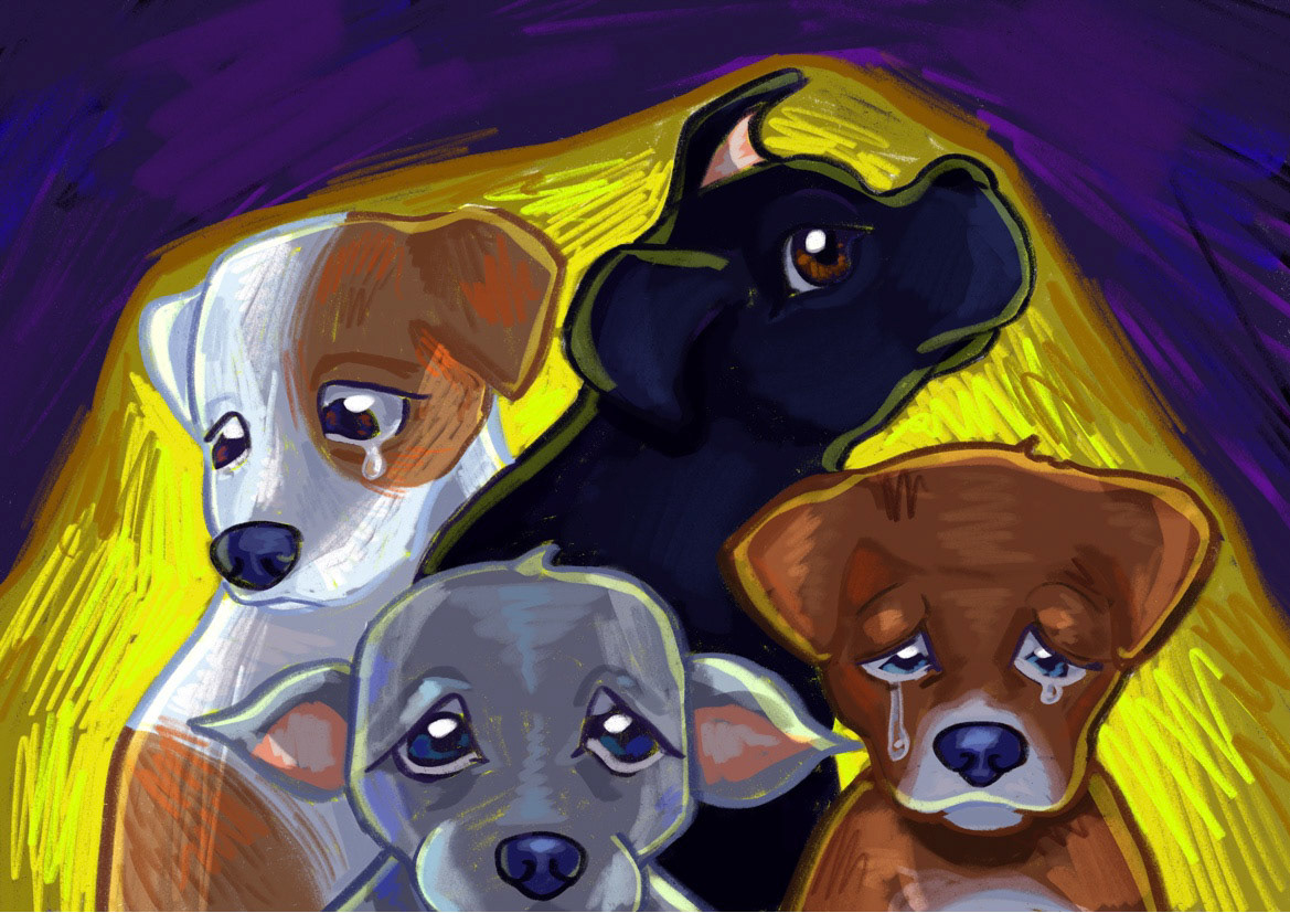 series of children's book illustrations for art contest 