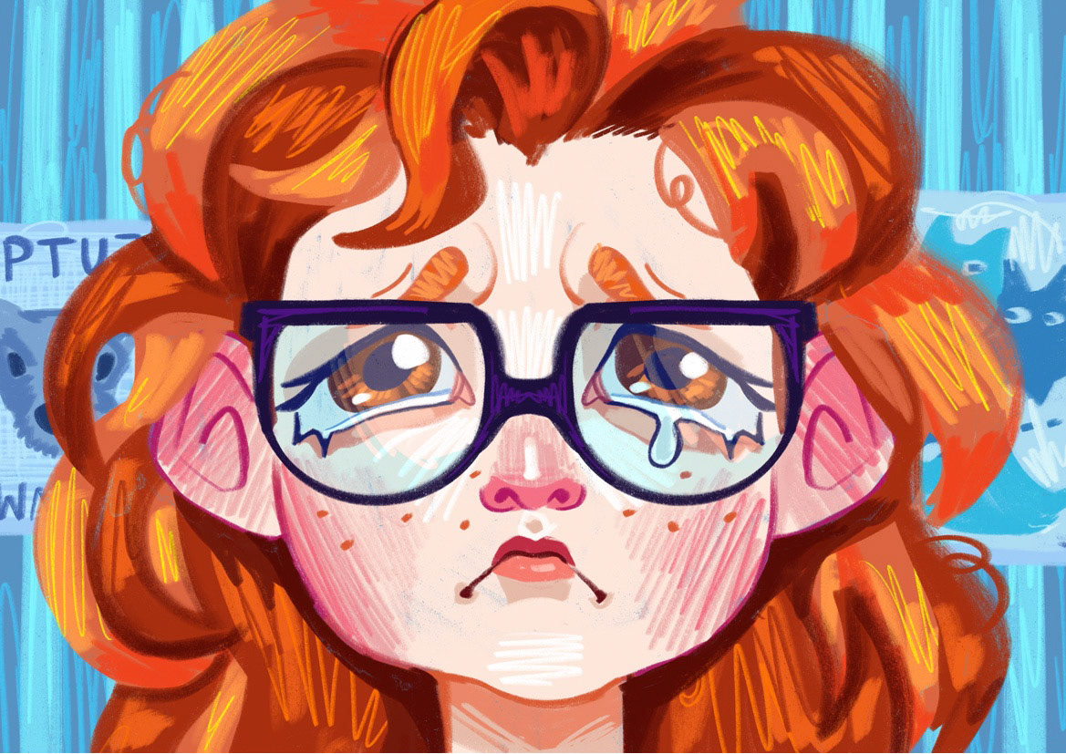 series of children's book illustrations for art contest 