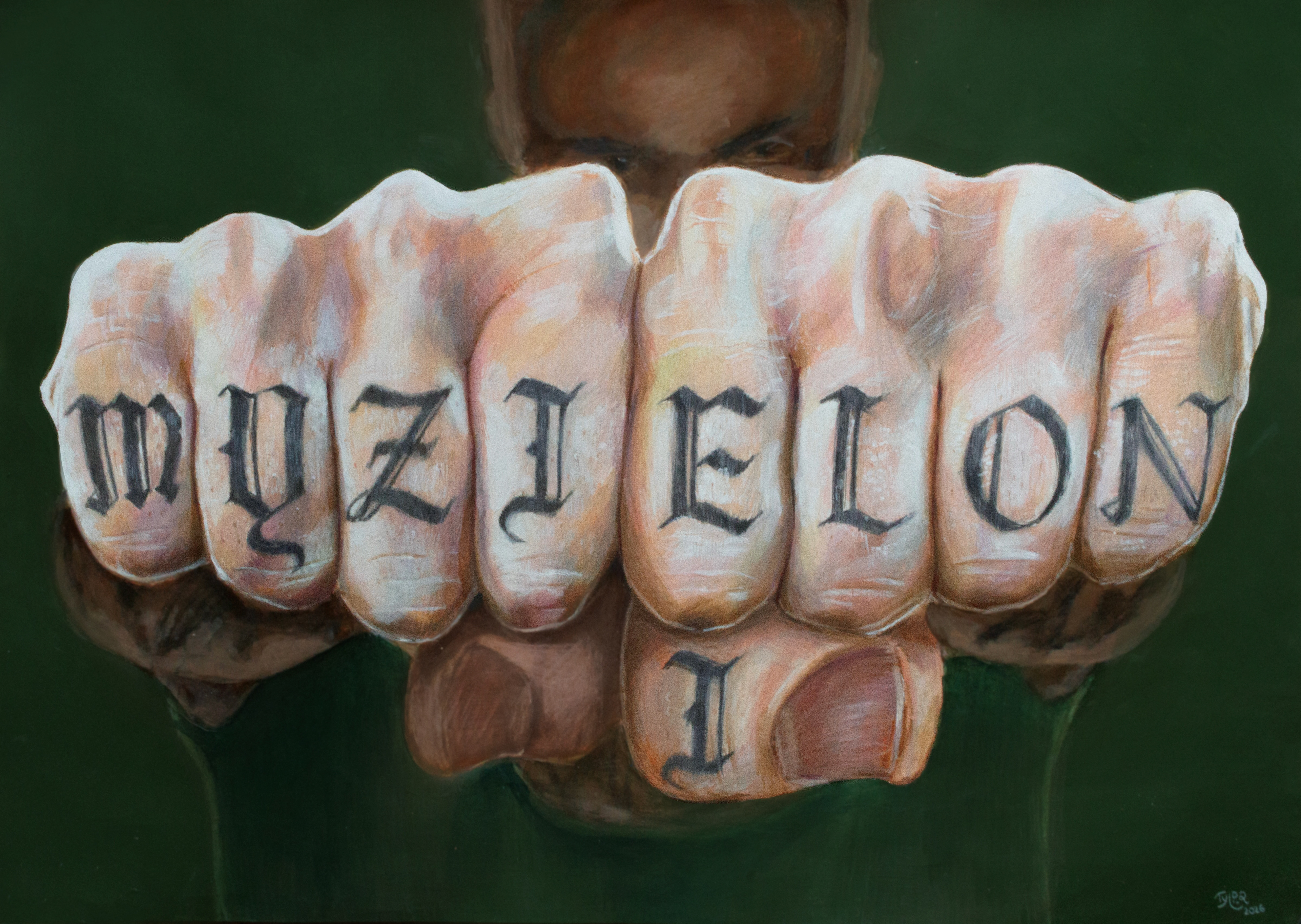 Drawing made for "My Zieloni" exhibition 2026