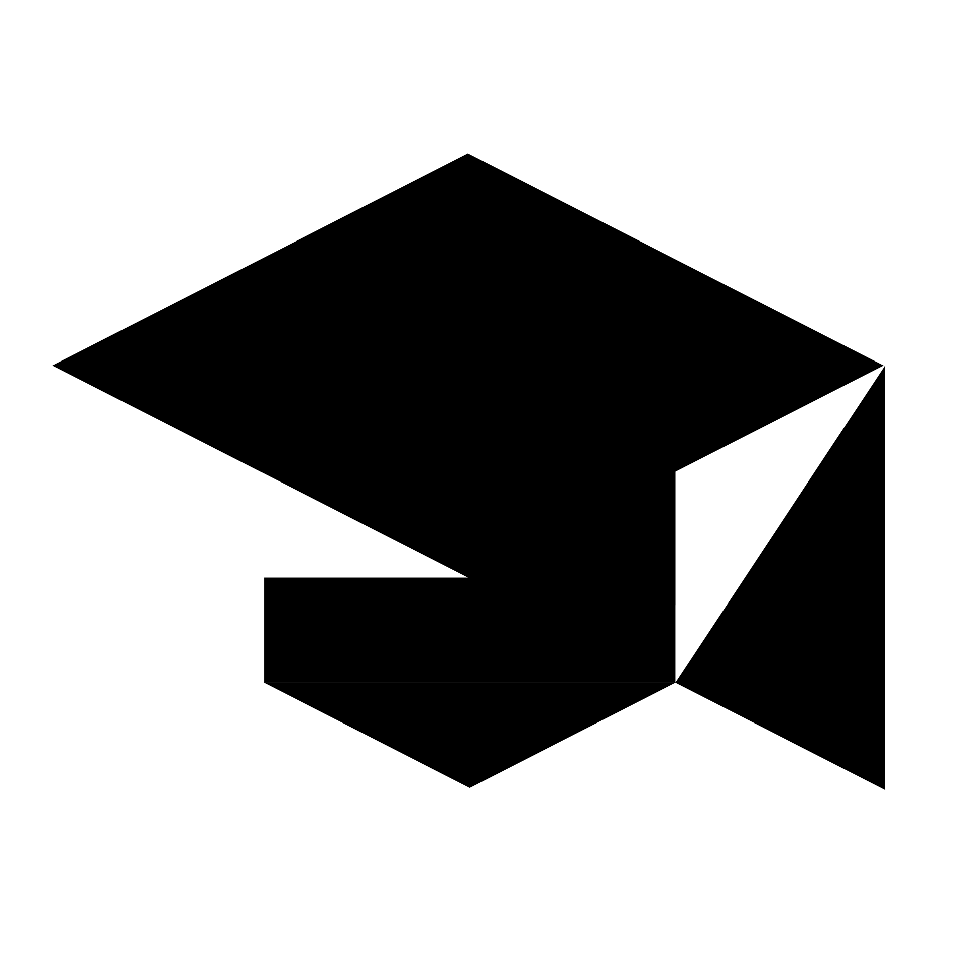 Graduate cap logo