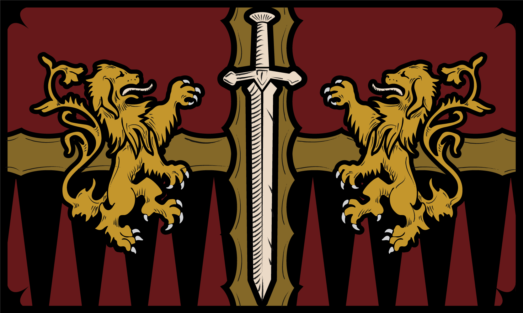 Wayne family Scottish flag