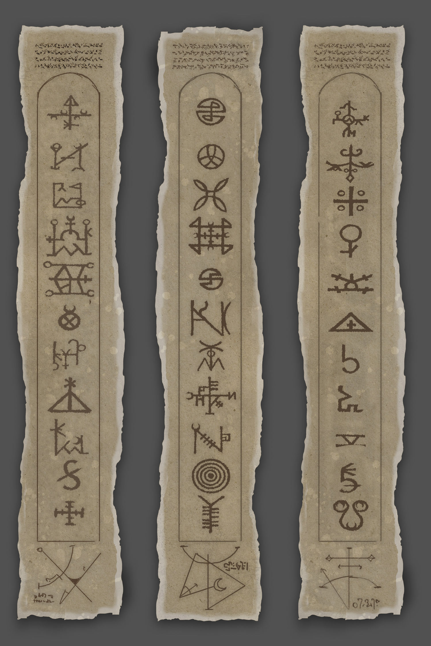 Witch's Spells Prop design