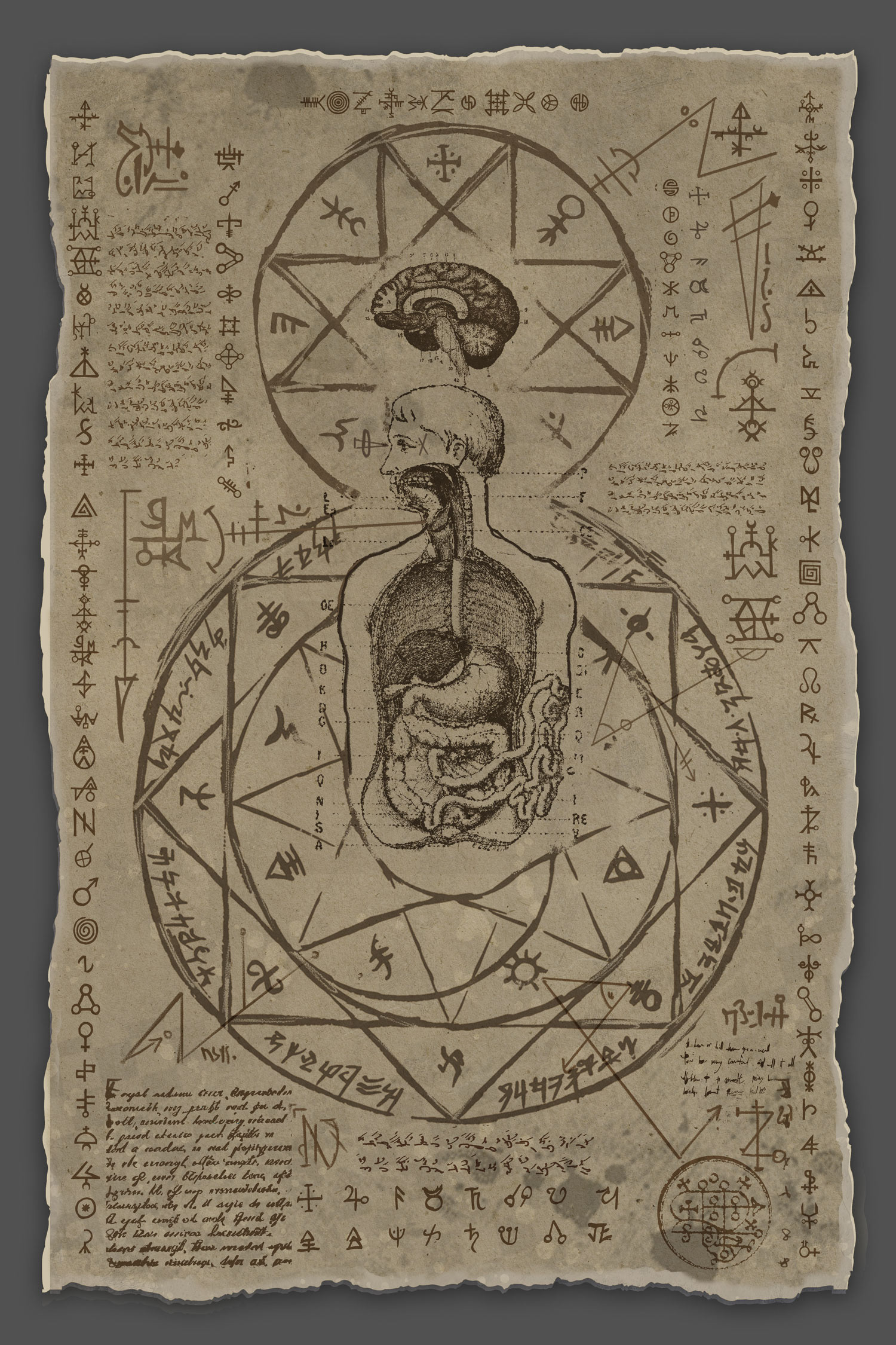 Witch's Spell book Prop design