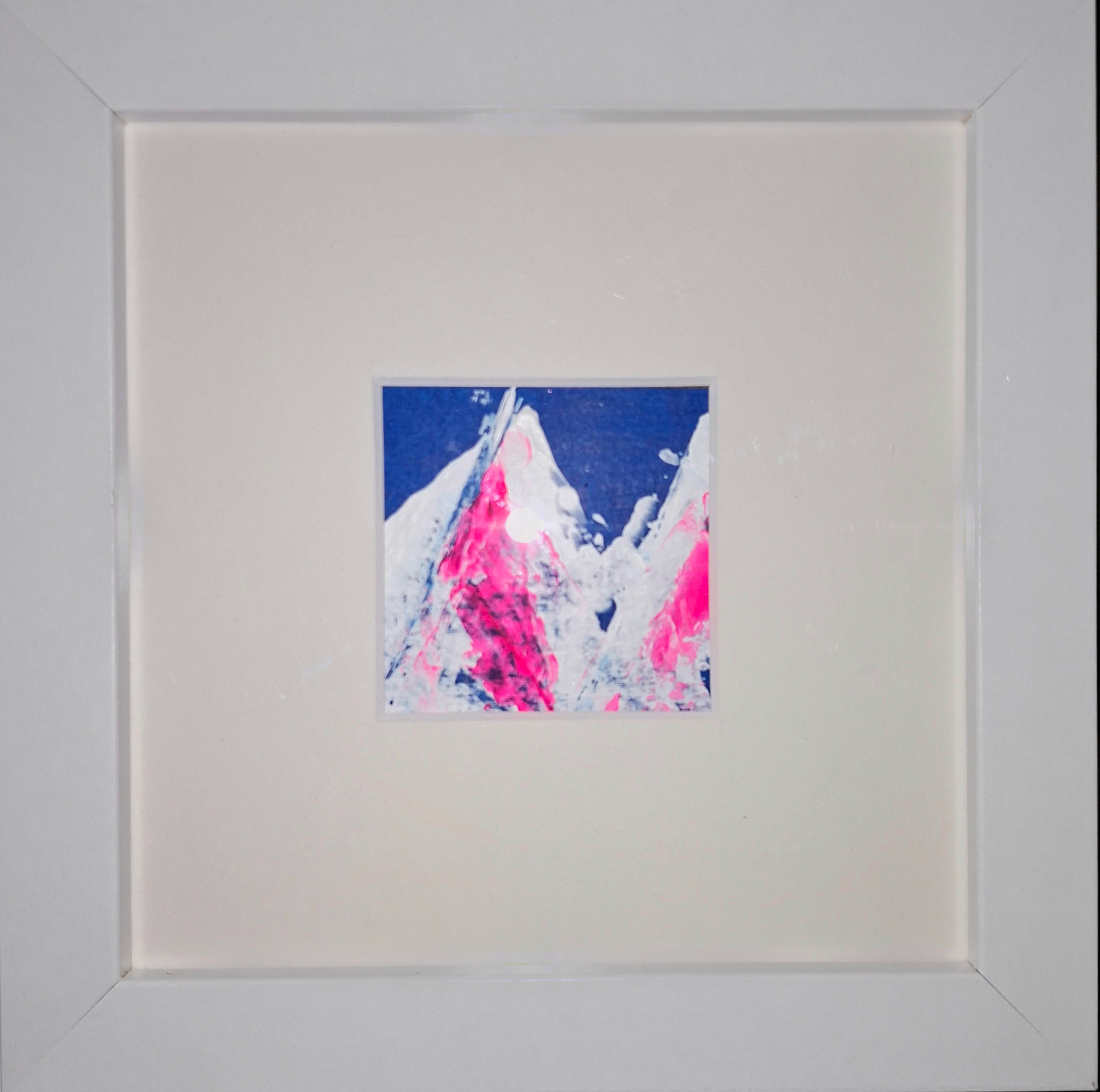 20x20 cm Acryl auf Papier gerahmt  25€