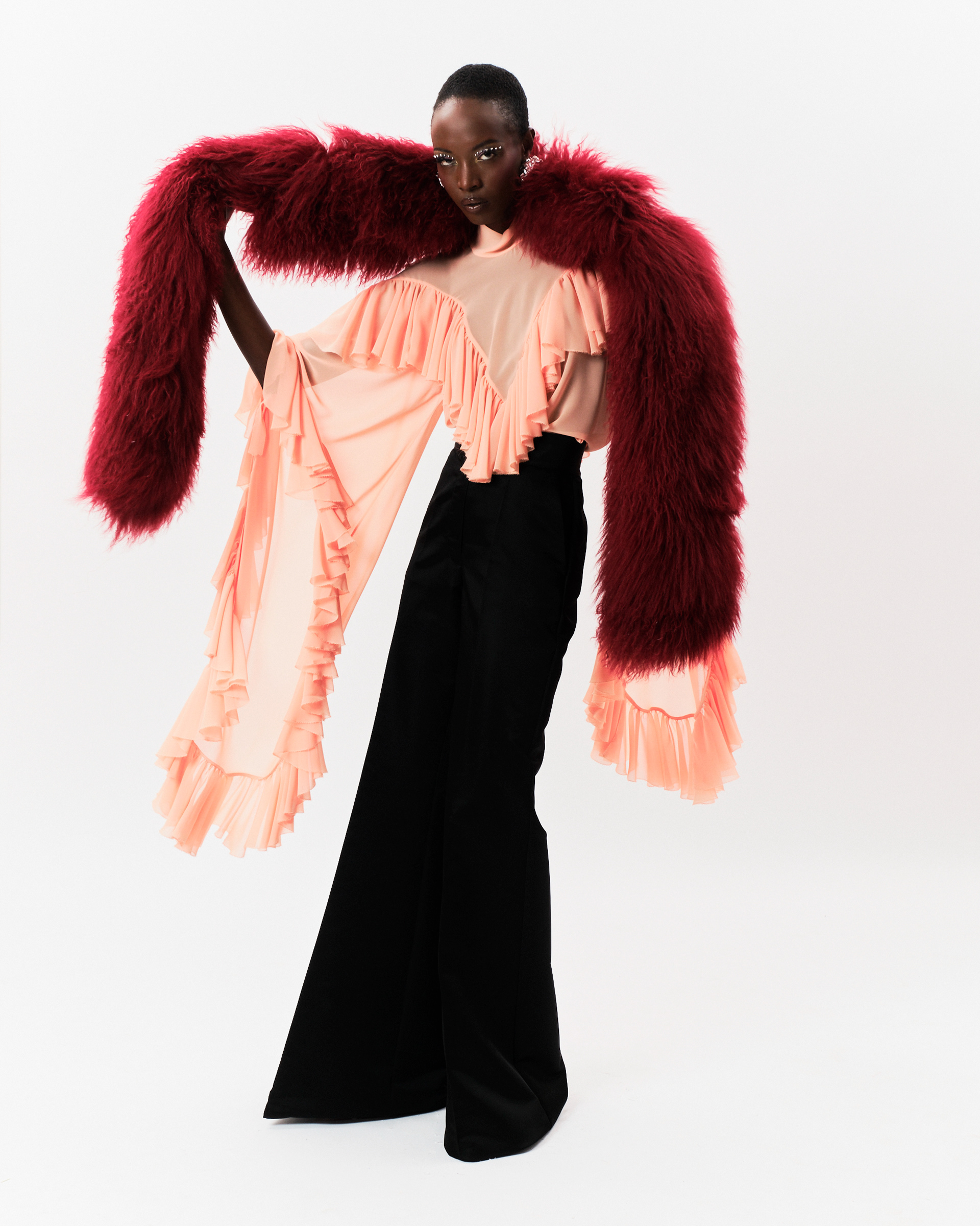 Shirt Orione, Trousers Auriga & Stole Camille