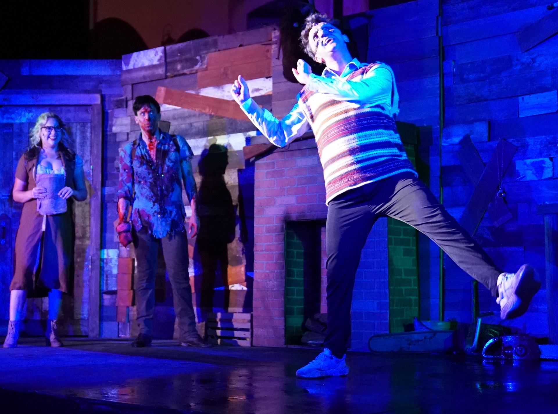Ed in EVIL DEAD: The Musical
