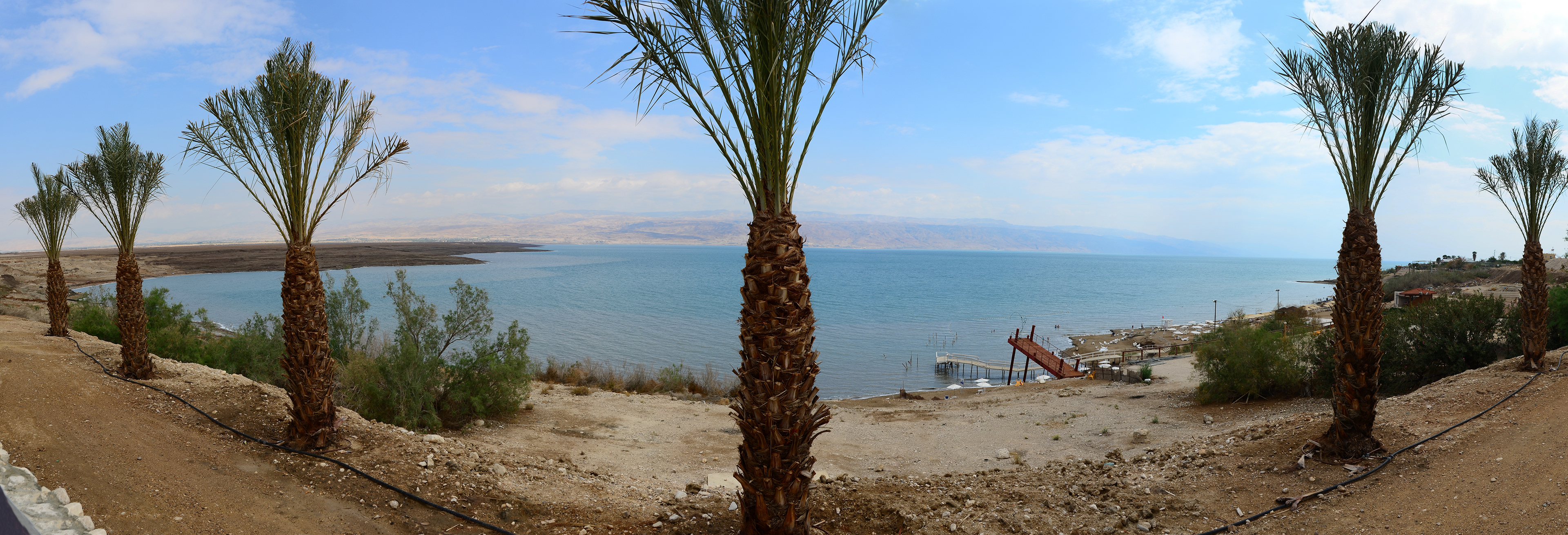 Jordan River at the Dead Sea