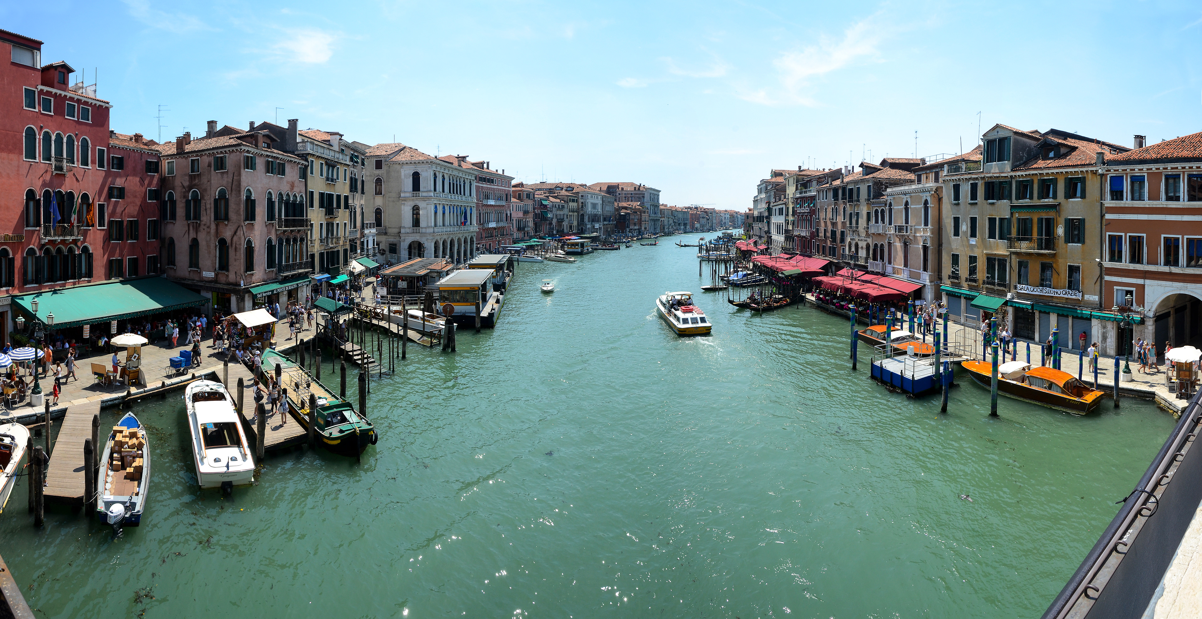 Grand Canal from the Rialto Bridge