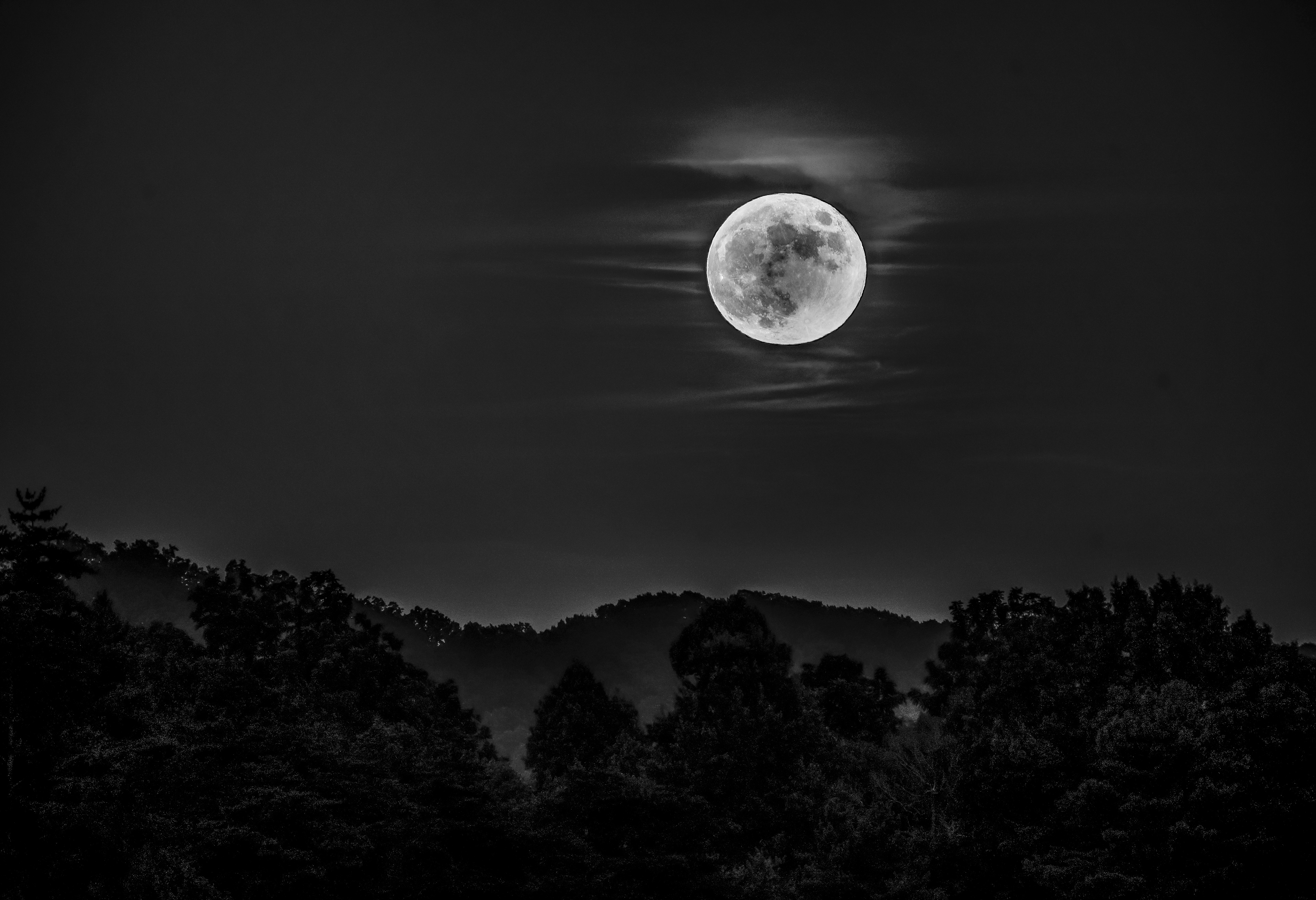 Moonrise on 50th Anniversary of Apollo 11 launch