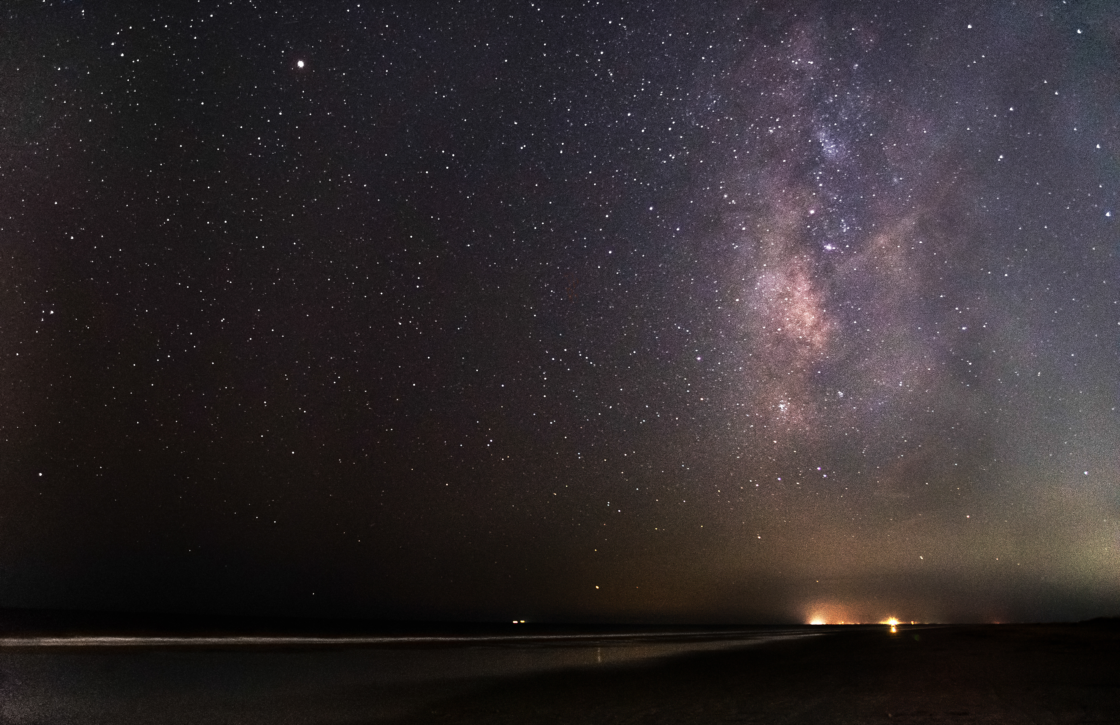Milky Way on Hilton Head beach