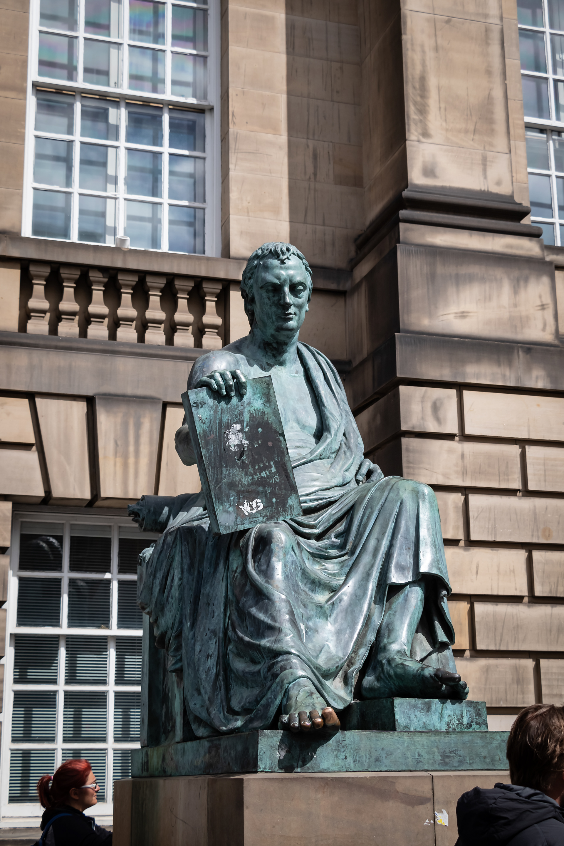 Hume Statue