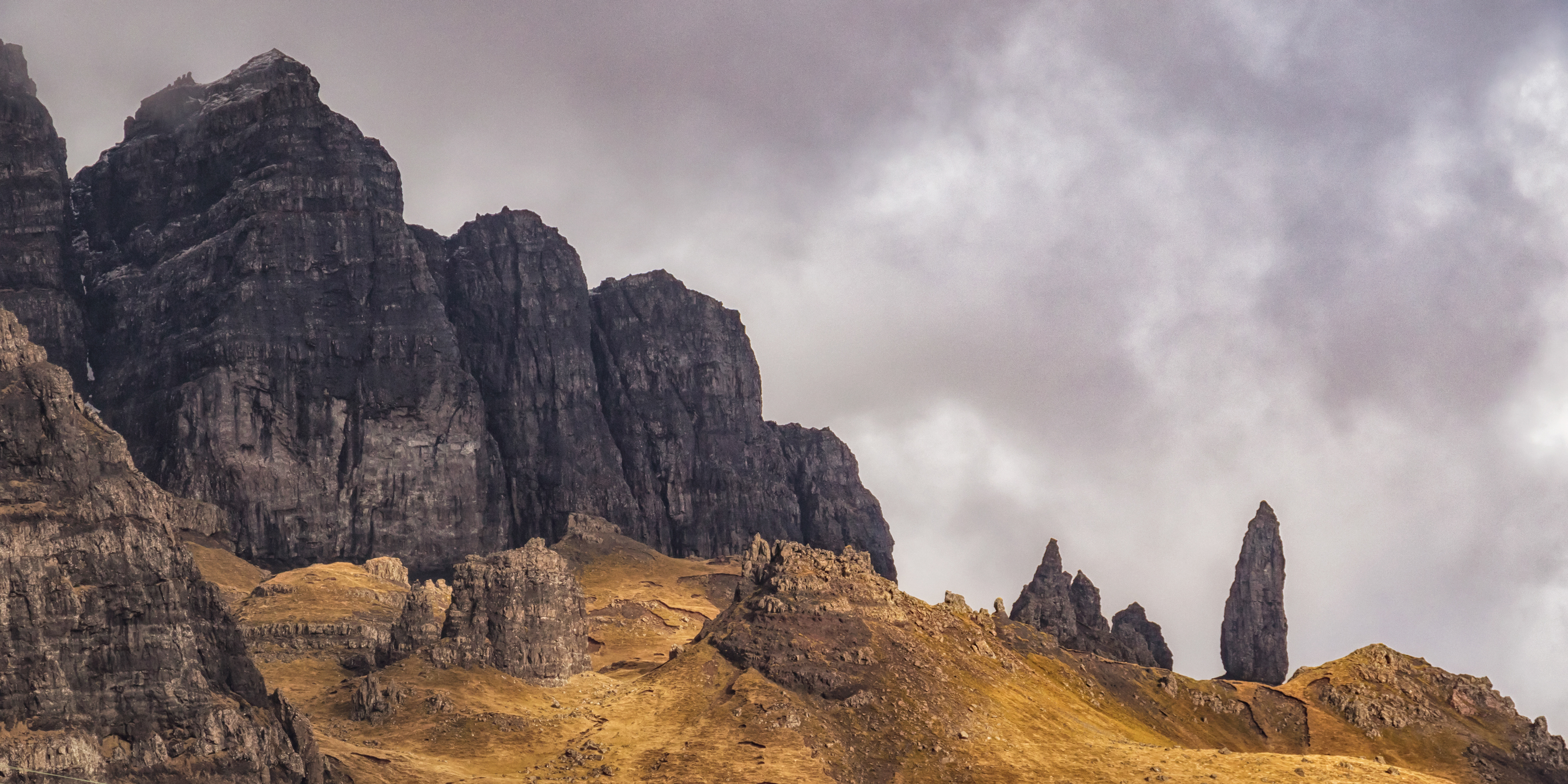"The Old Man of Storr" I had the opportunity to visit Scotland in the spring of 2017. It was absolutely gorgeous!