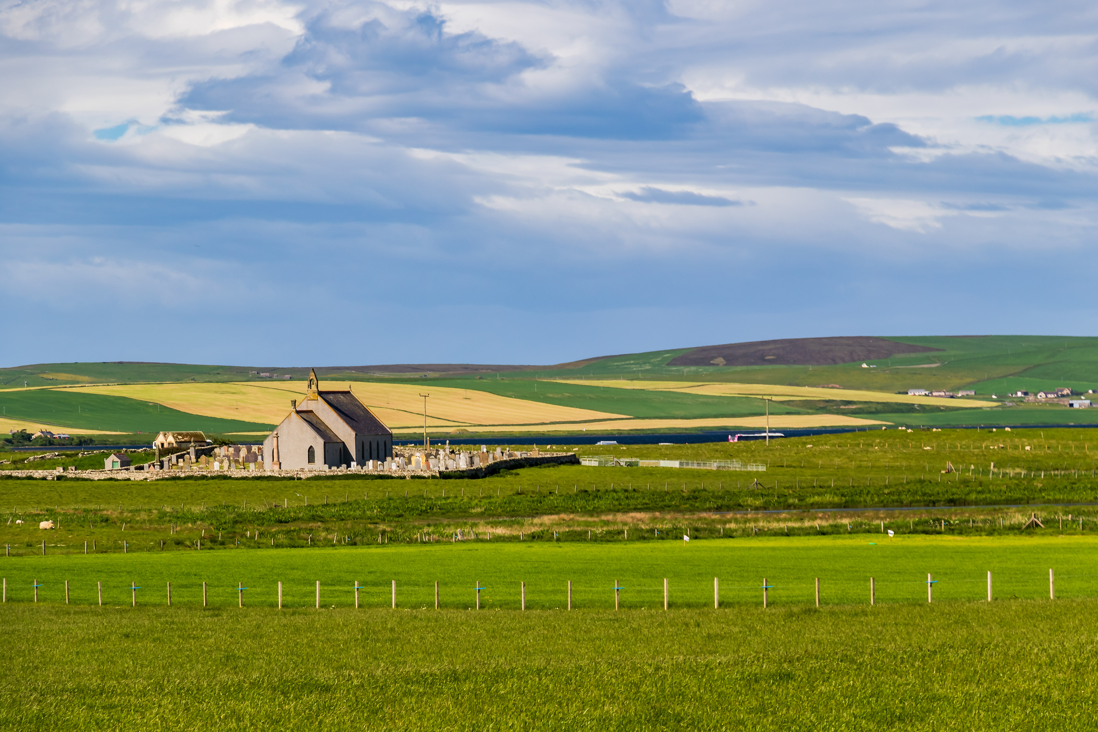 Outside Kirkwall near Maeshowe