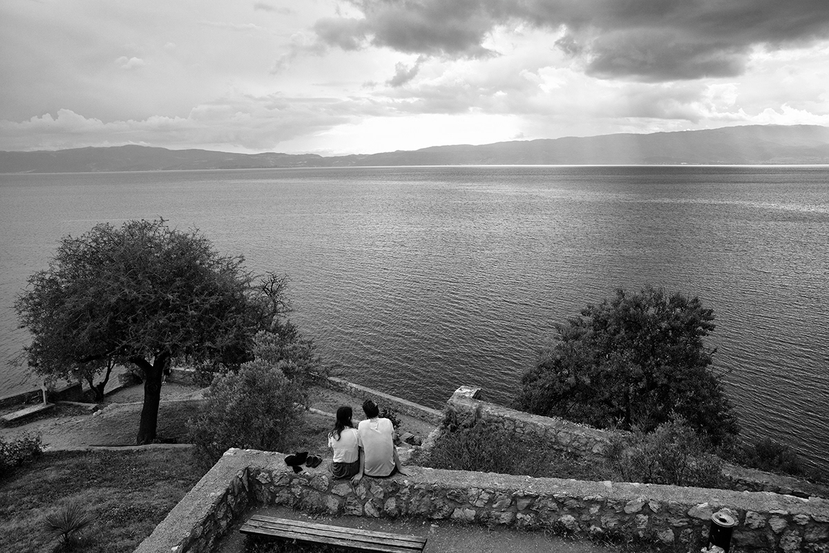 Lake Ohrid, Macedonia