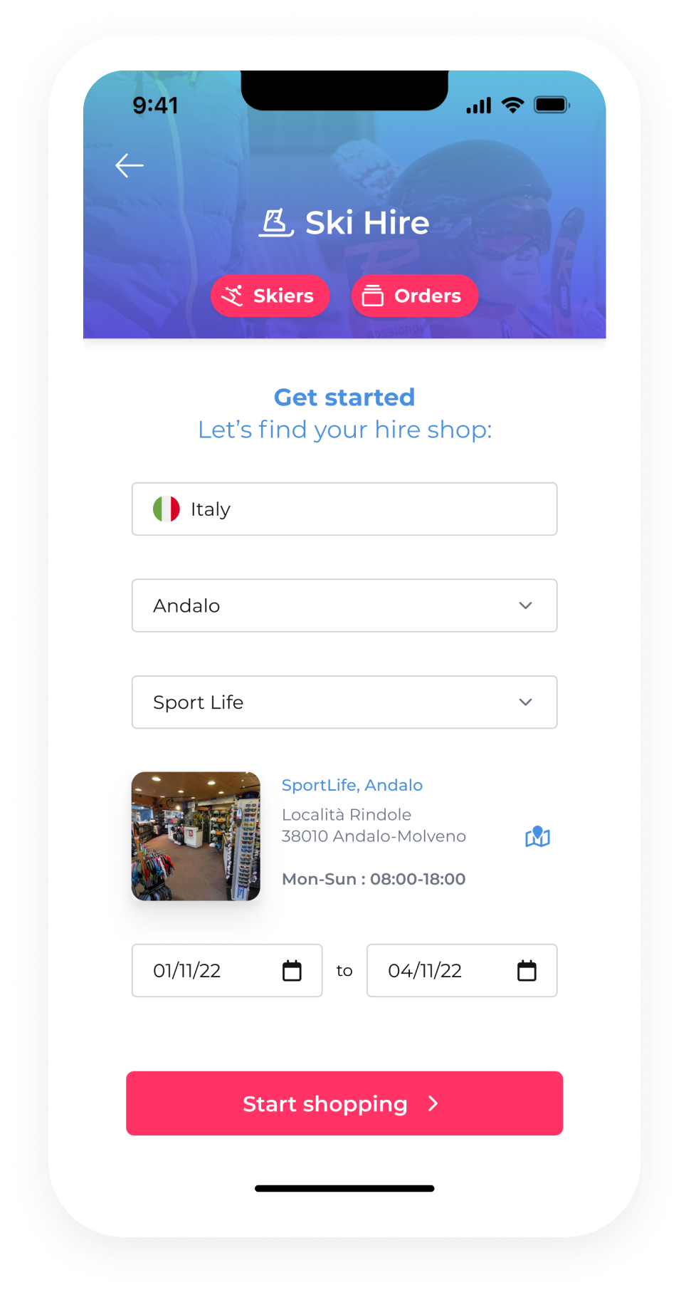 Location search