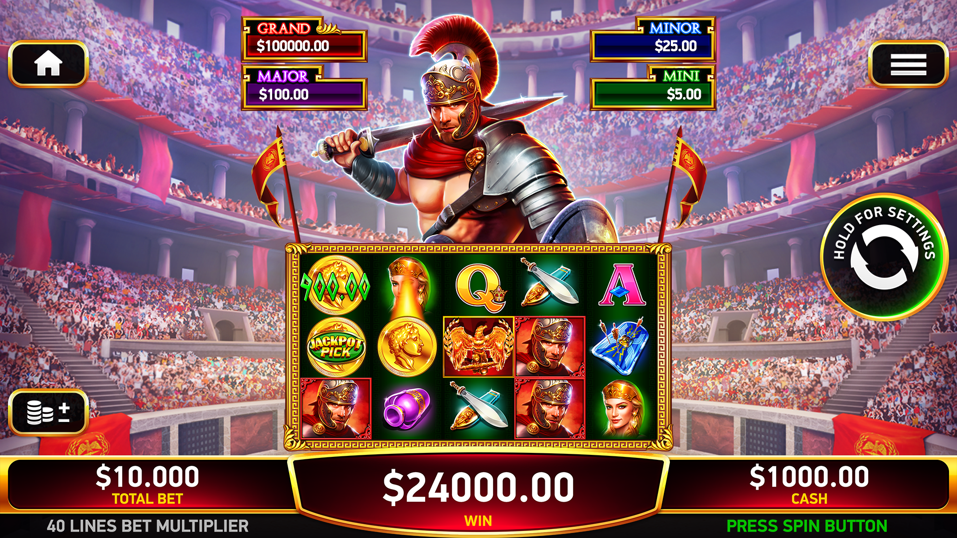 Roman Legend Gameplay