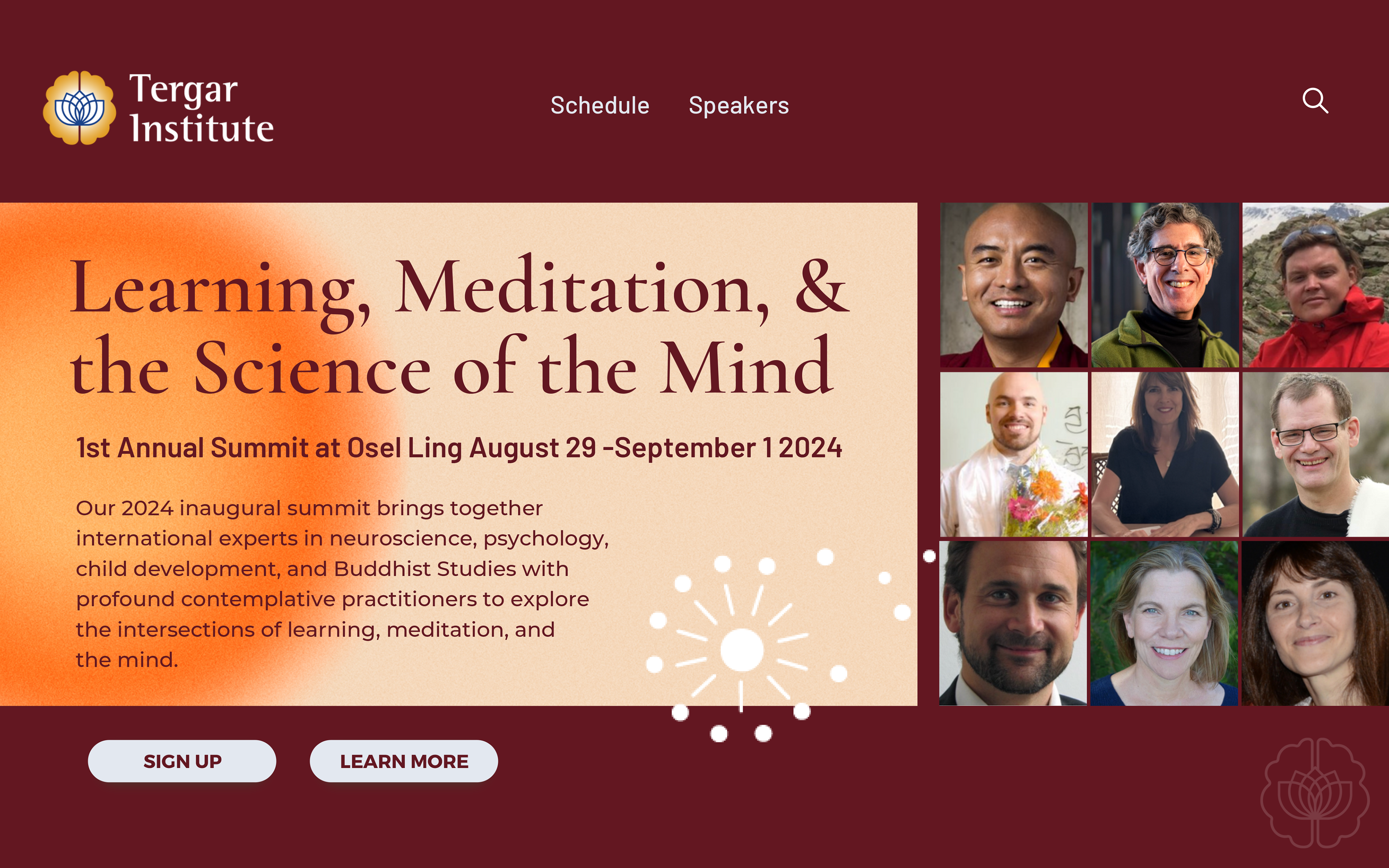 Summit Landing Page Concept