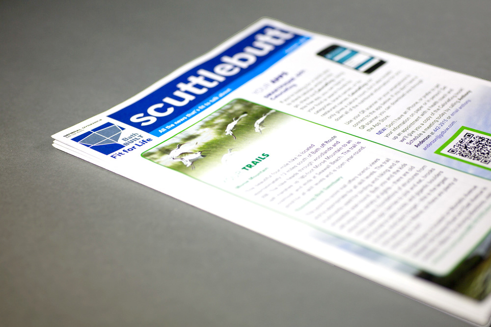 Concepted Newsletter name and design