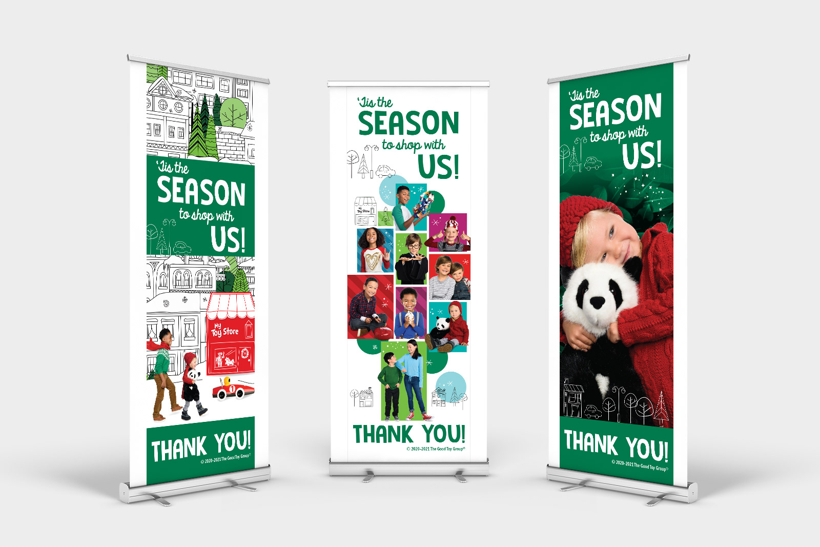 Branded Holiday Banners