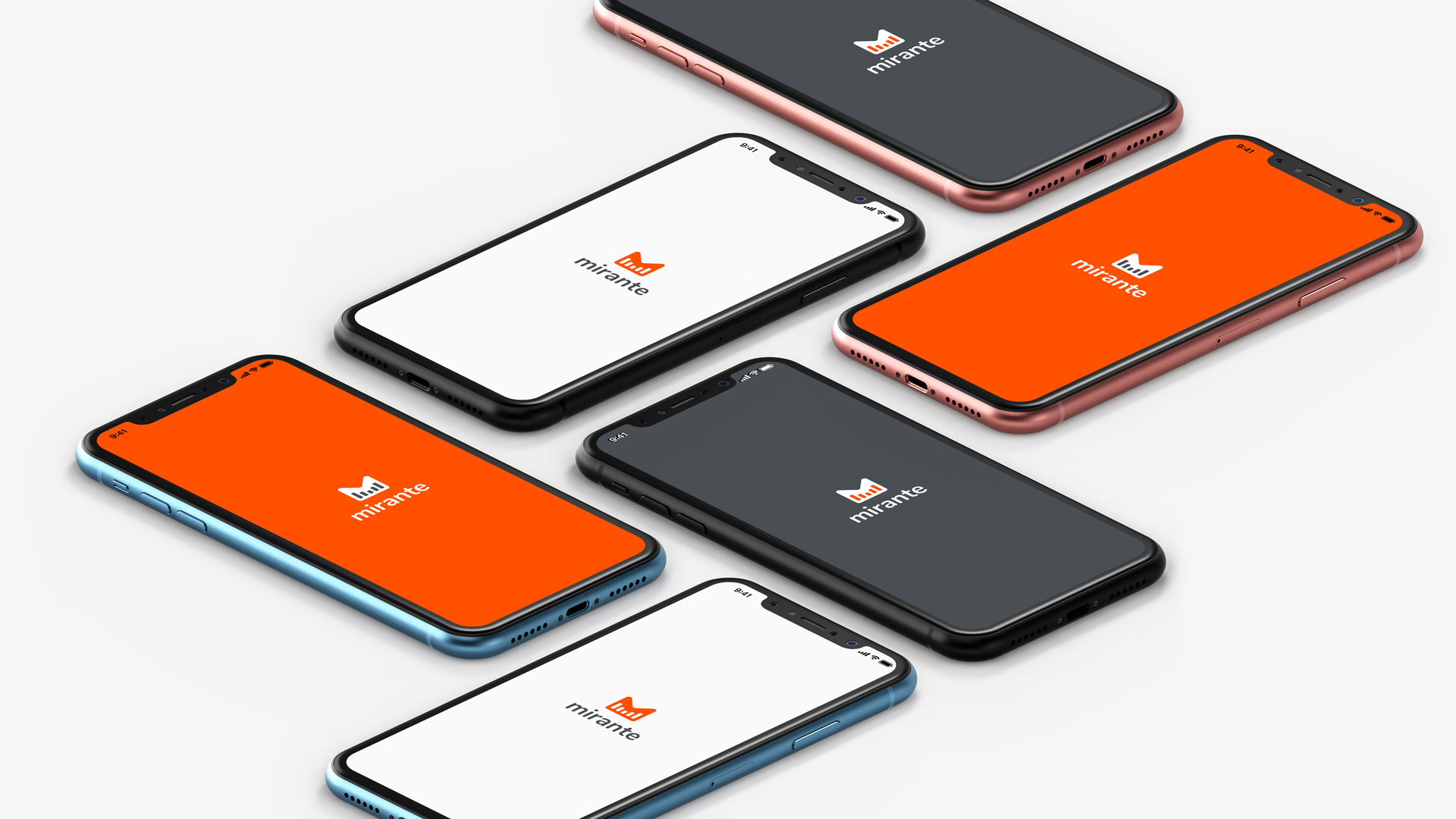 iphones xr com o logotipo mirante