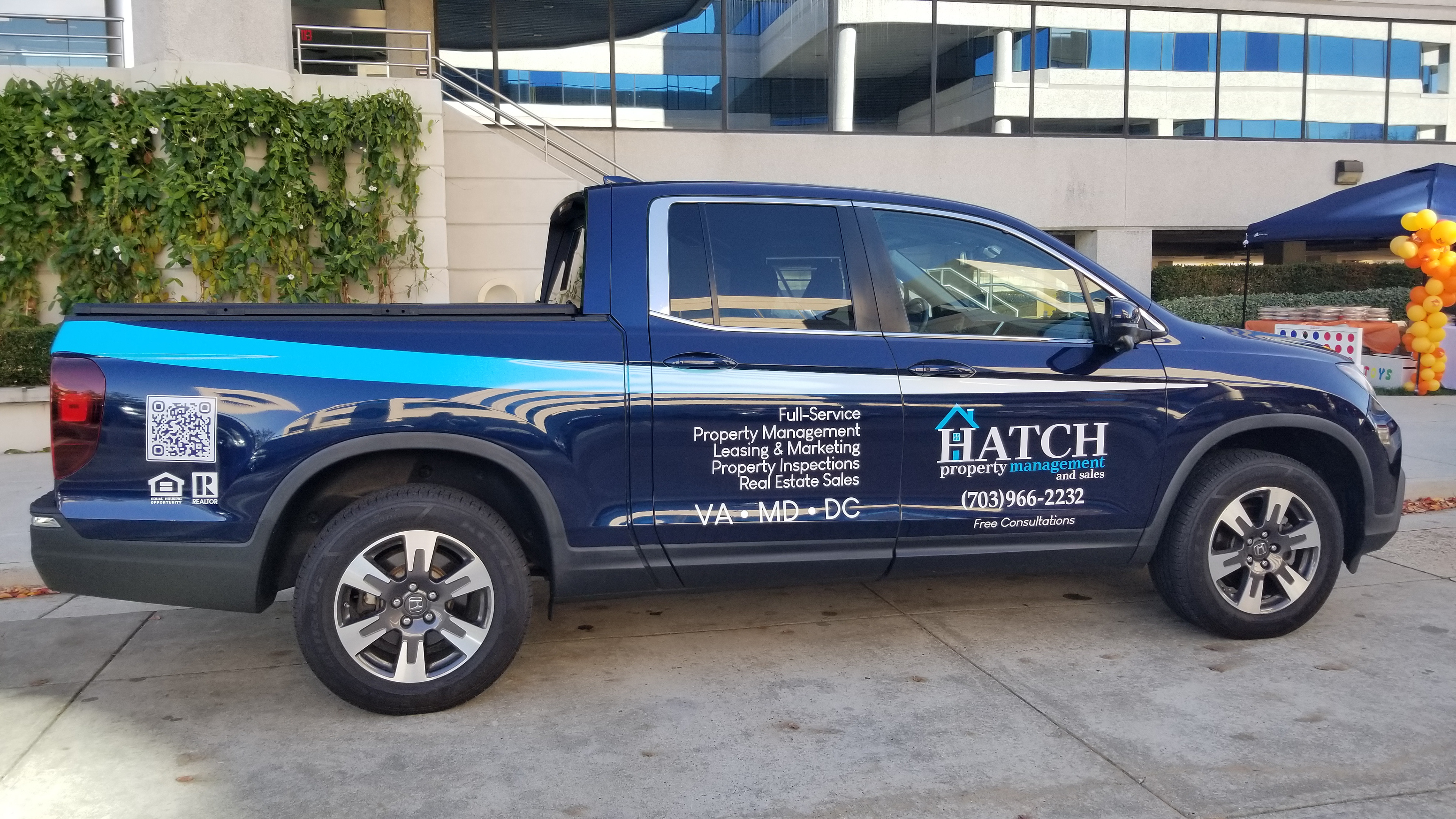 Truck Wrap for Company Fleet