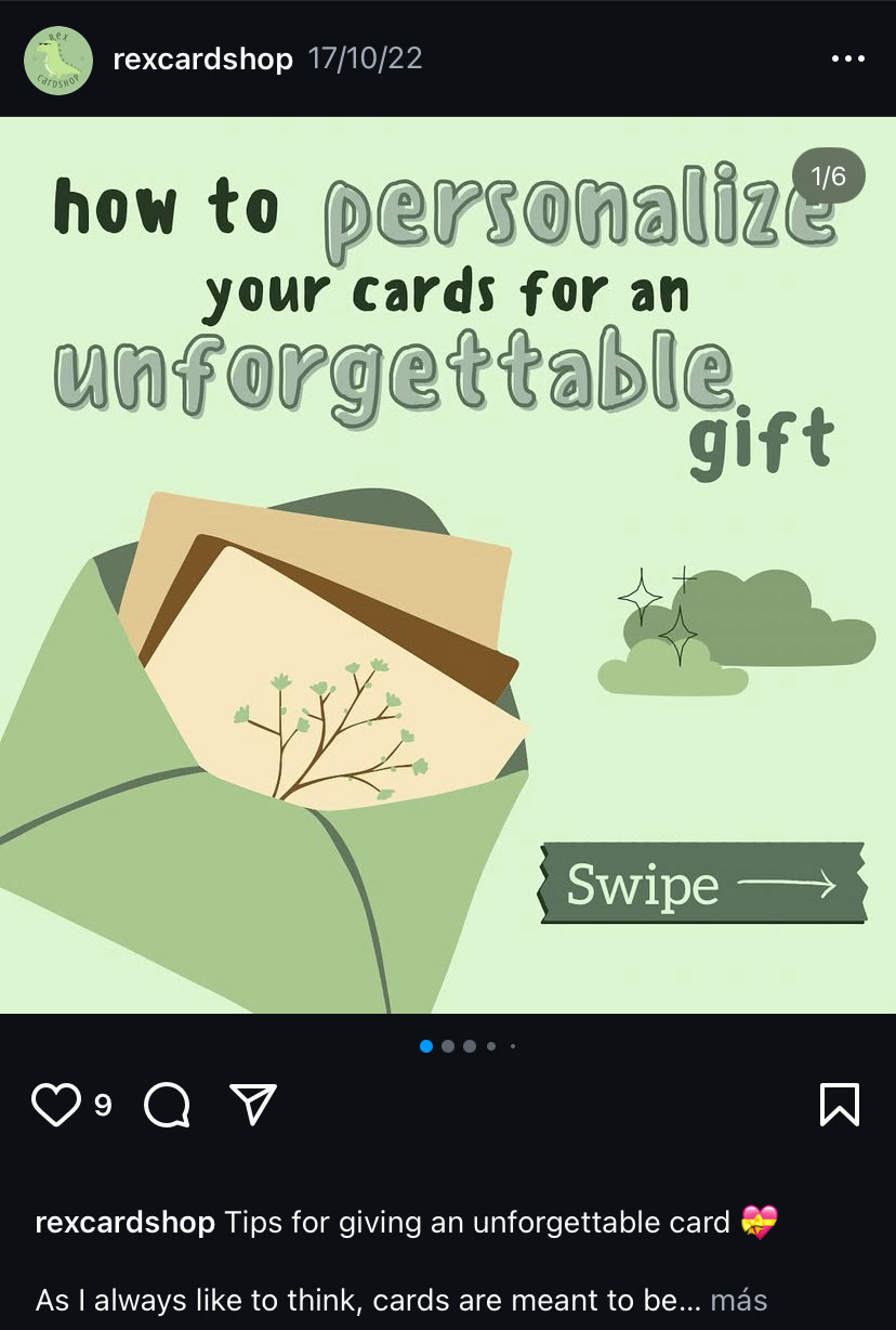 Rex Cardshop Instagram Square Post 2022