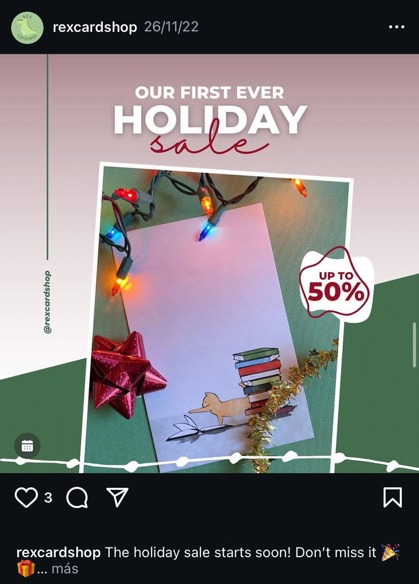 Rex Cardshop Instagram Square Post 2022