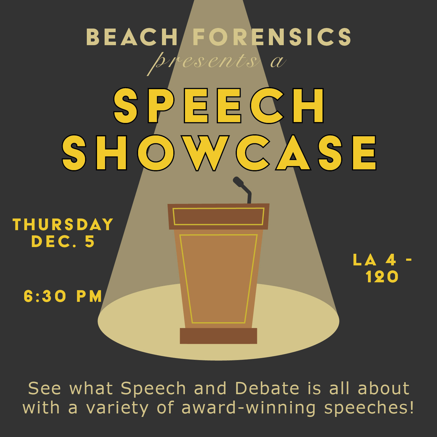 Beach Forensics Showcase Instagram Square Post December 2024