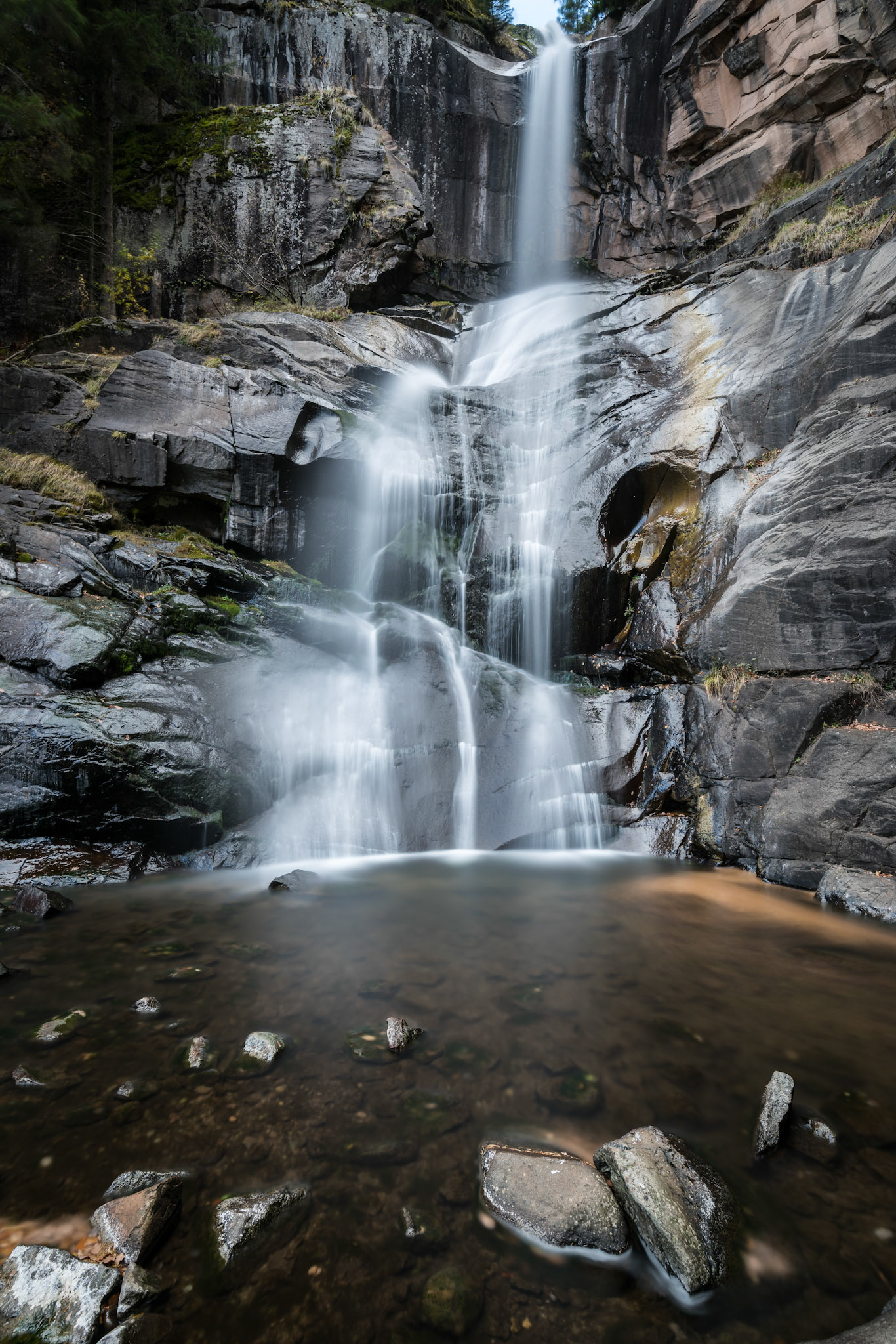 Cascata superiore di Barbiano