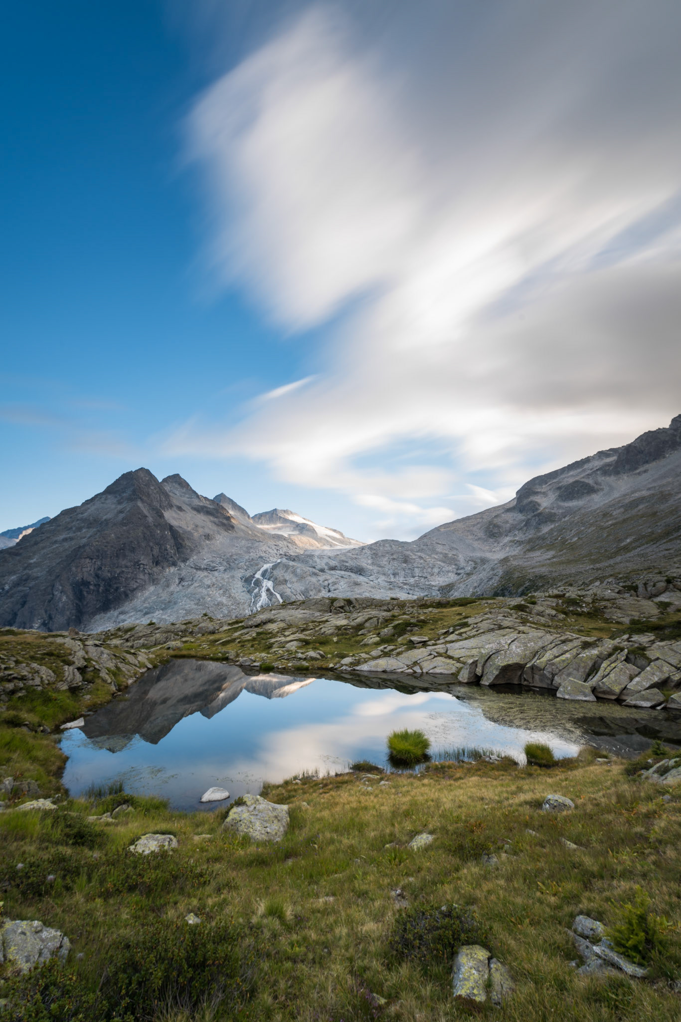 Laghi del Mandrone e Tre lobbie (tramonto)