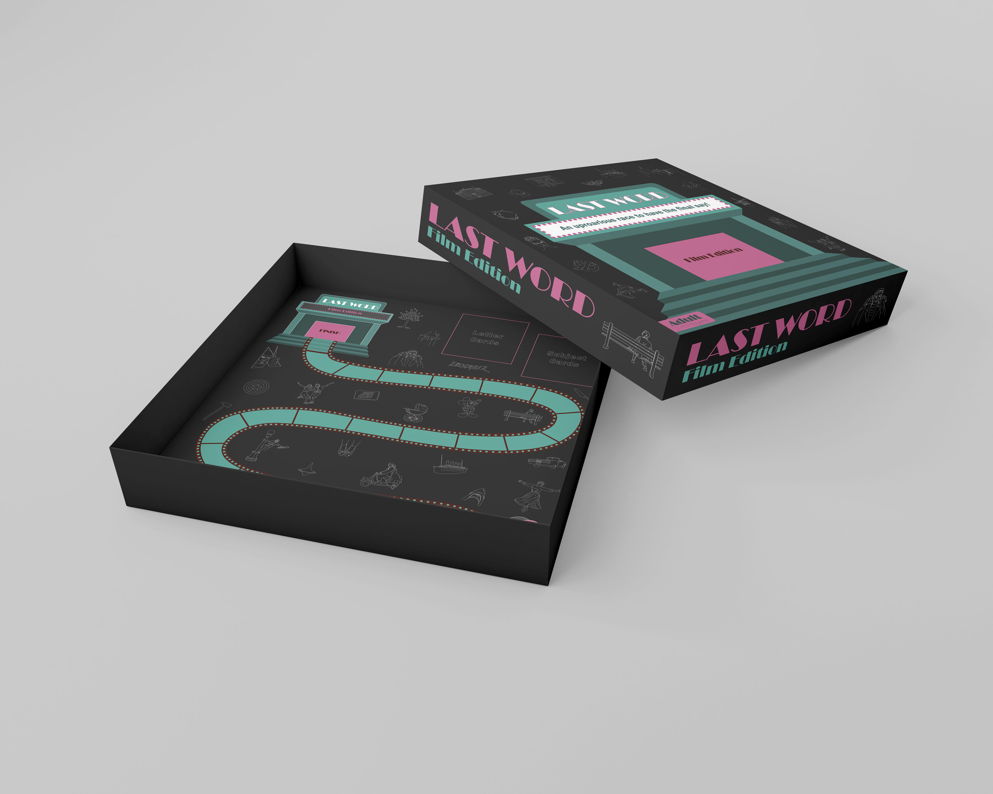 Box and Board Mockup