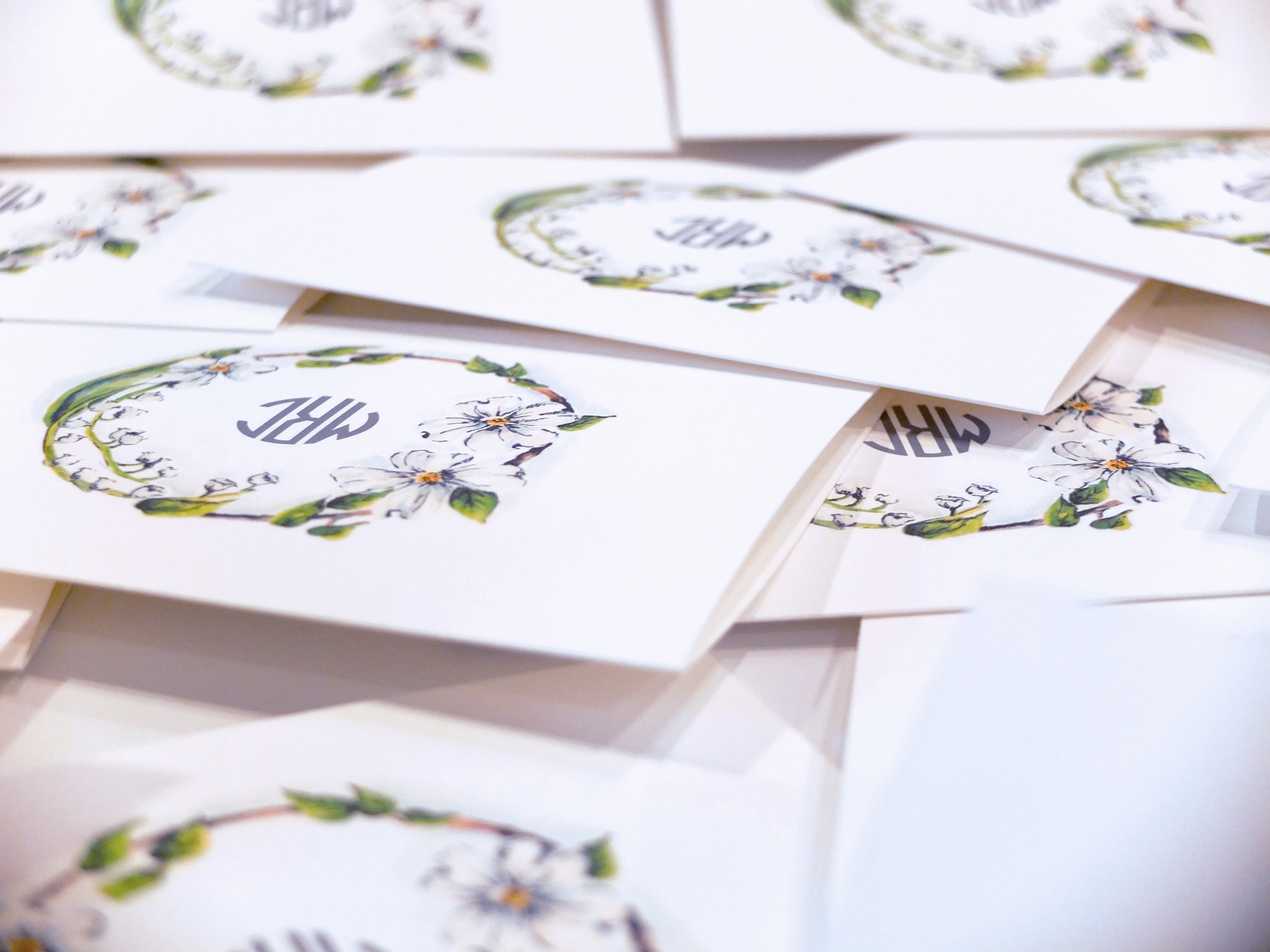 Bridal Shower thank you cards