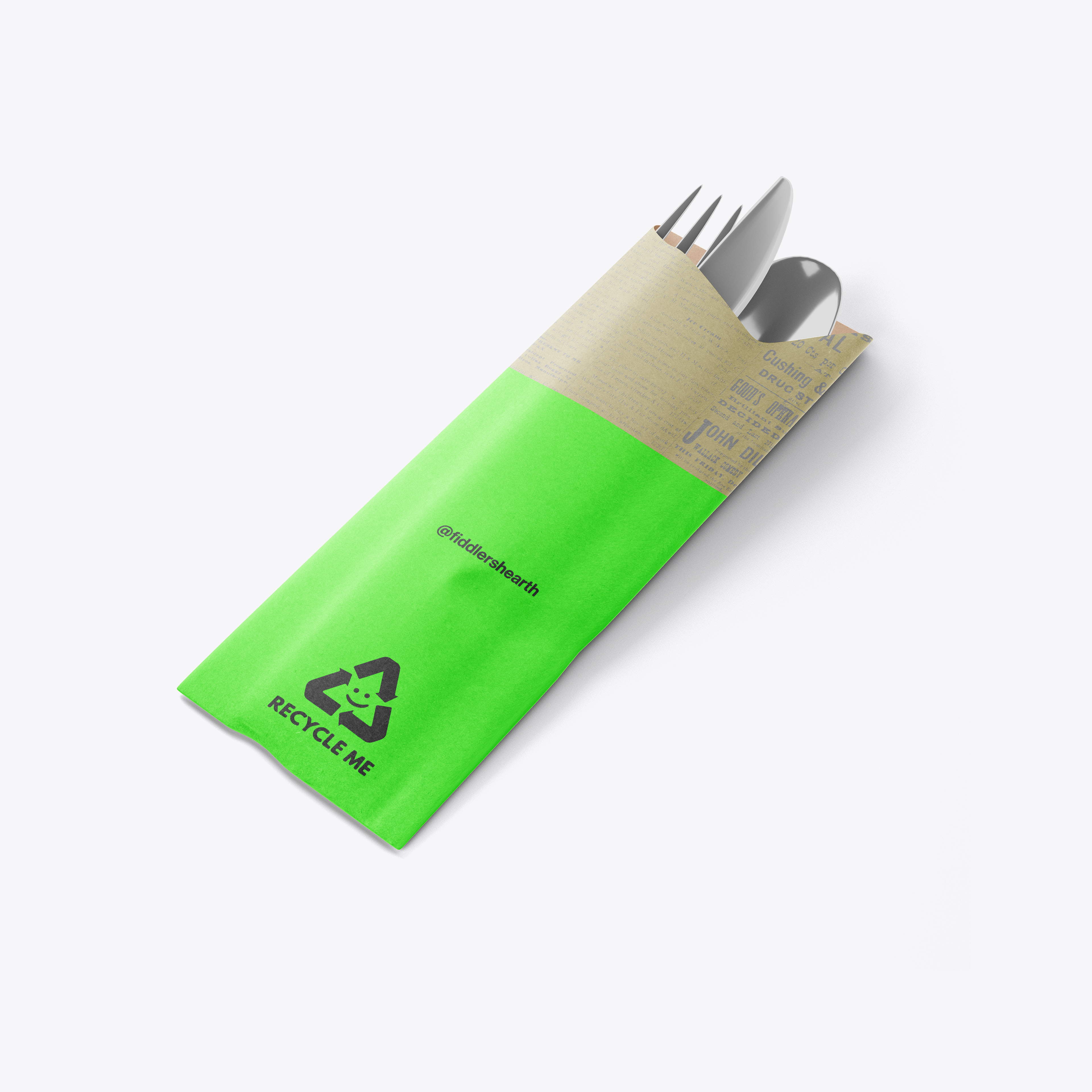 Utensil wrapper (back)