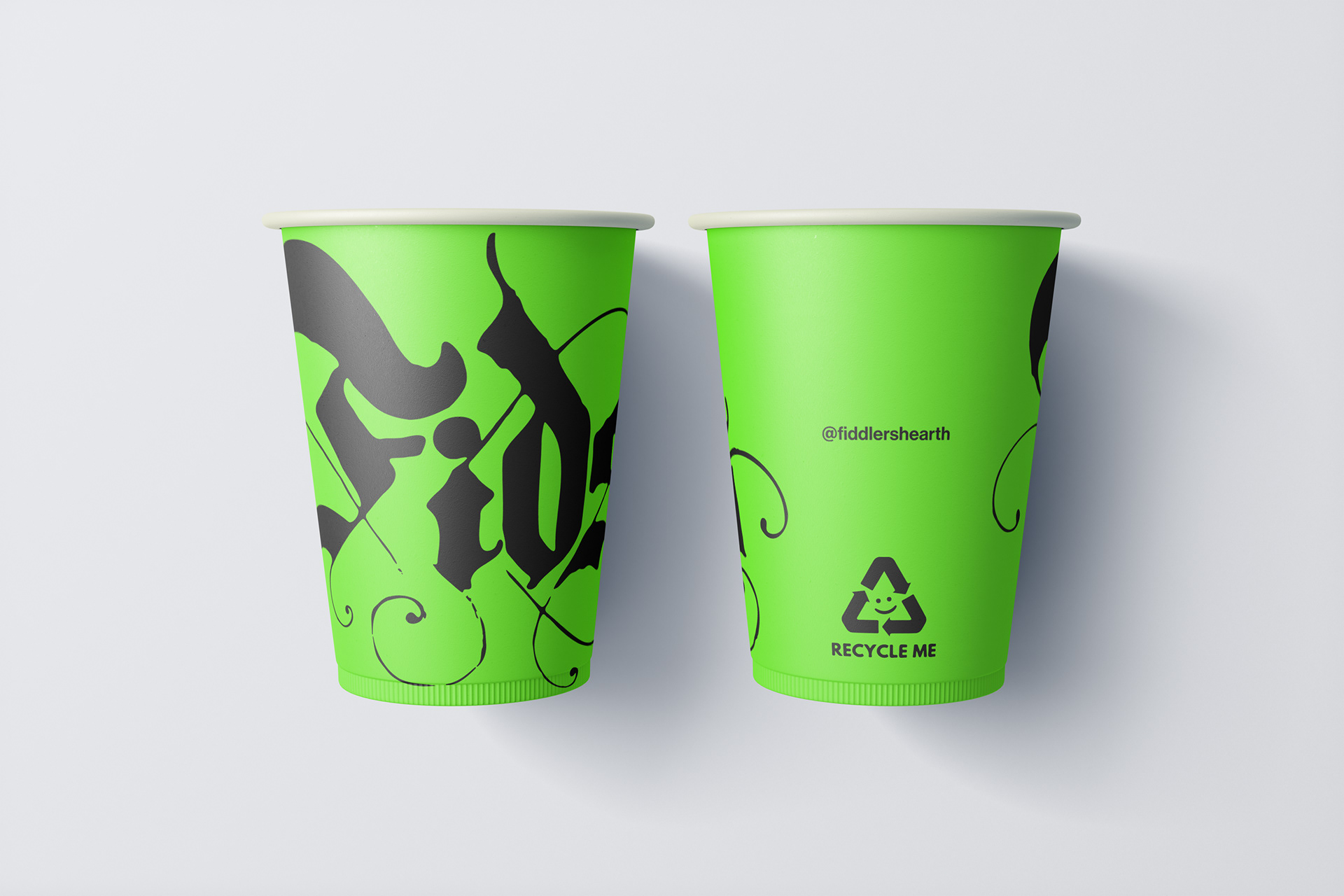 Paper Cups (front + back)