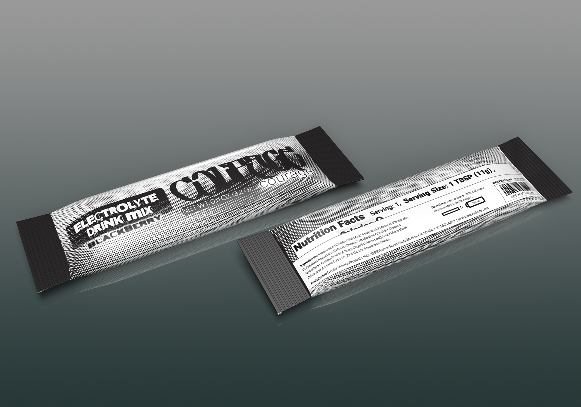Courage Electrolyte Drink Mix Packet