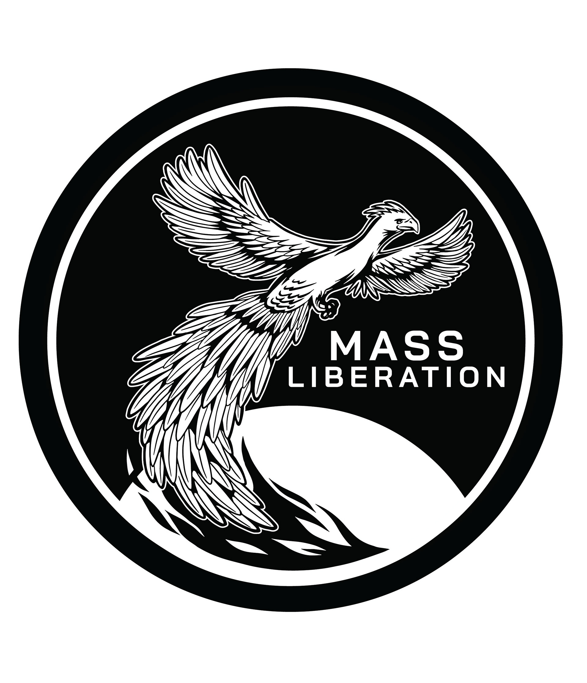 Logo for Mass Liberation