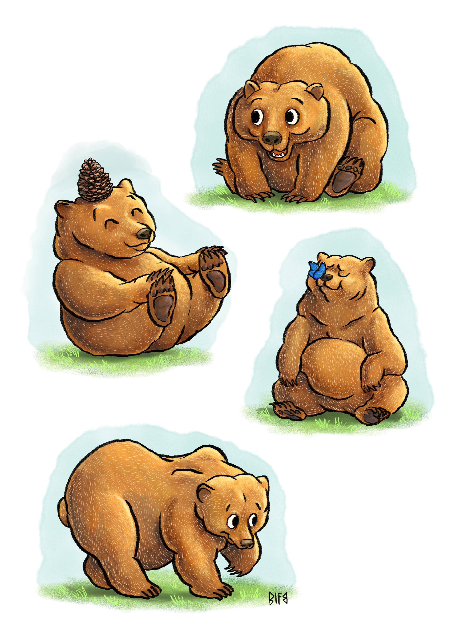 Bear Character Study
